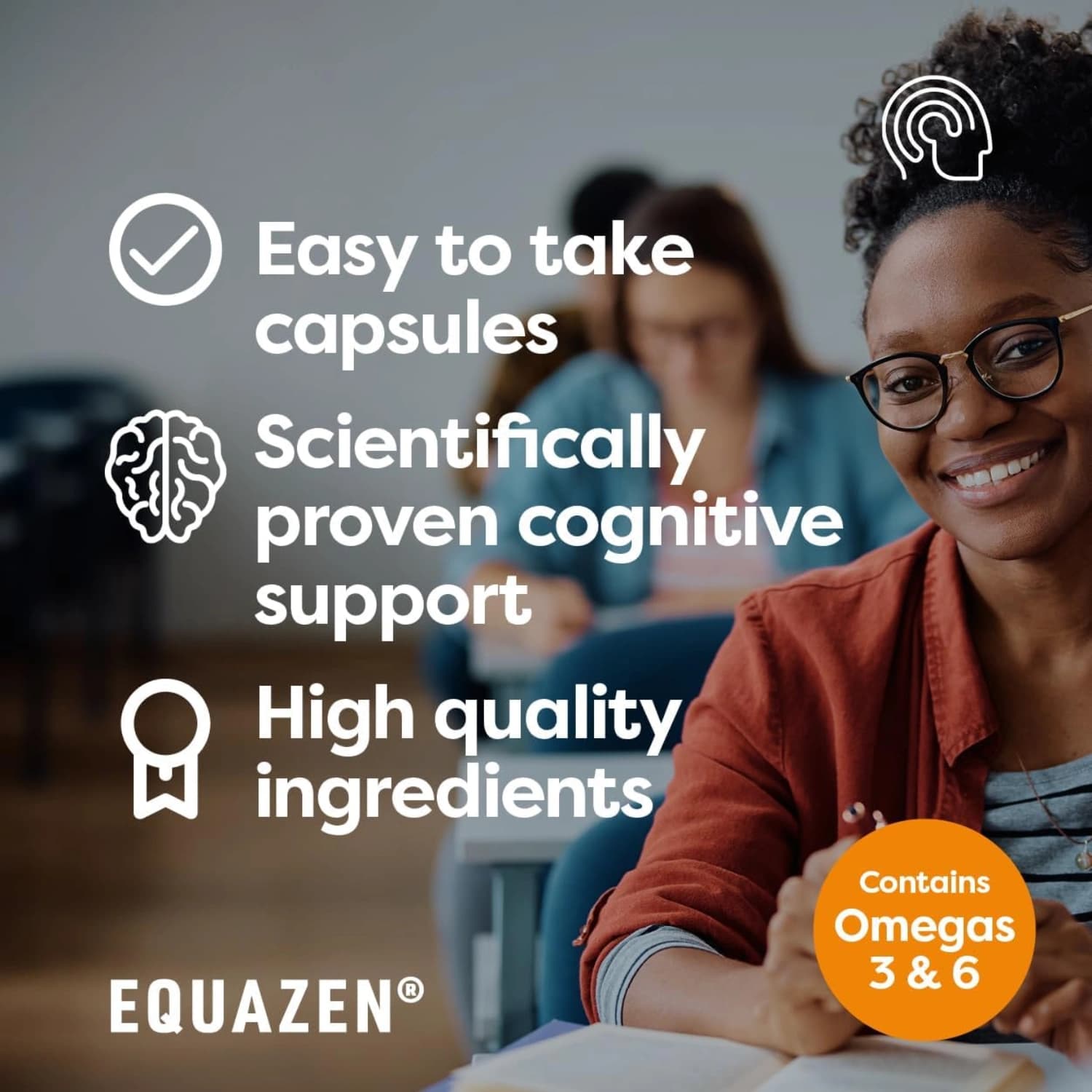 Equazen eye q 5 Years to Adults 180 Capsules