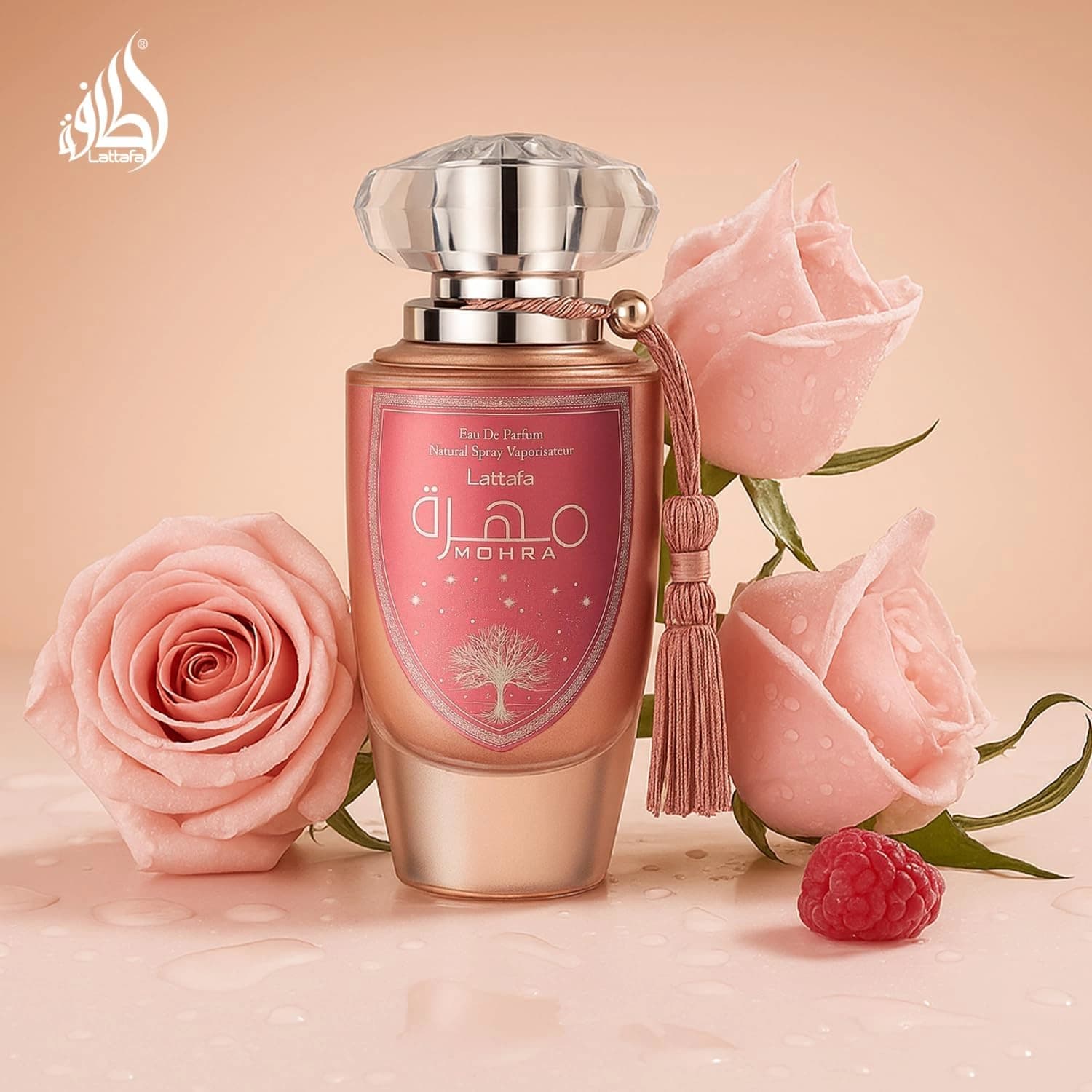 Lattafa Mohra Silky Rose Eau De Parfum 100ml