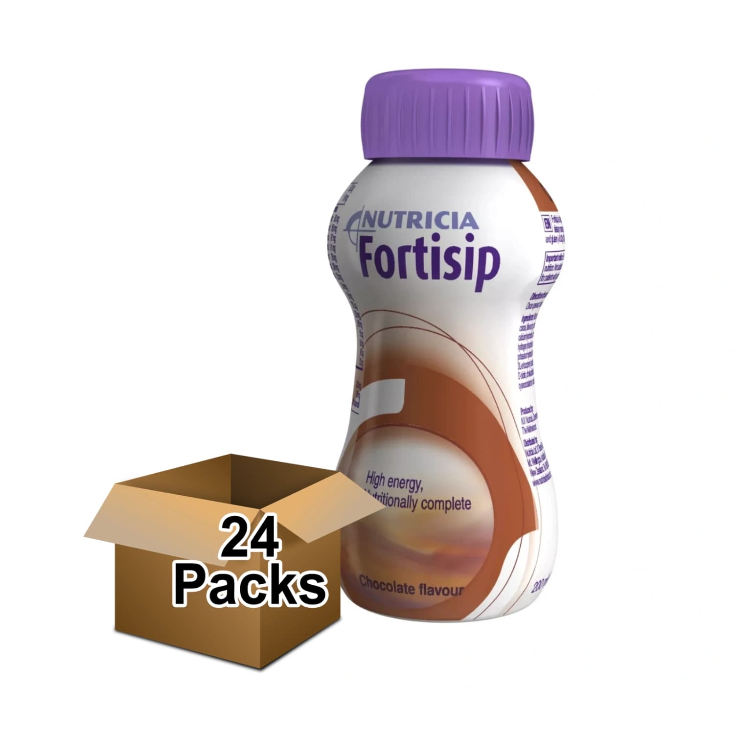 Fortisip Bottle Chocolate 200ml - Pack of 24
