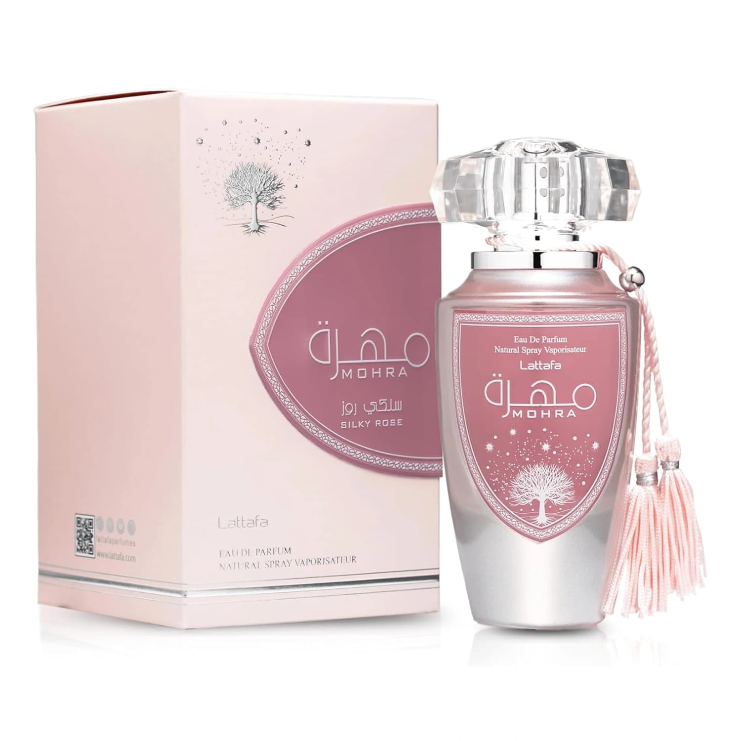 Lattafa Mohra Silky Rose Eau De Parfum 100ml