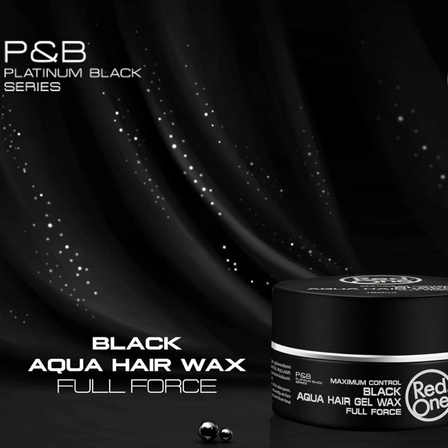 Redone Aqua Hair Full Force Black Styling Gel 150ml