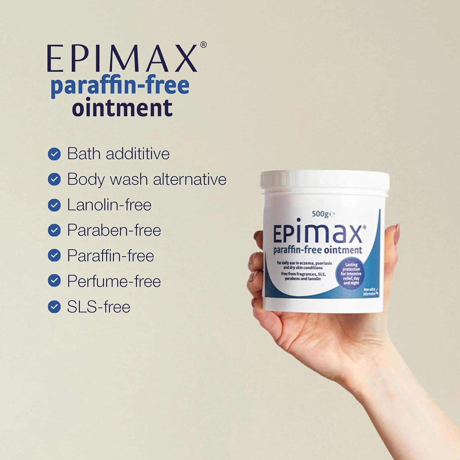 Epimax Paraffin Free Ointment 500g