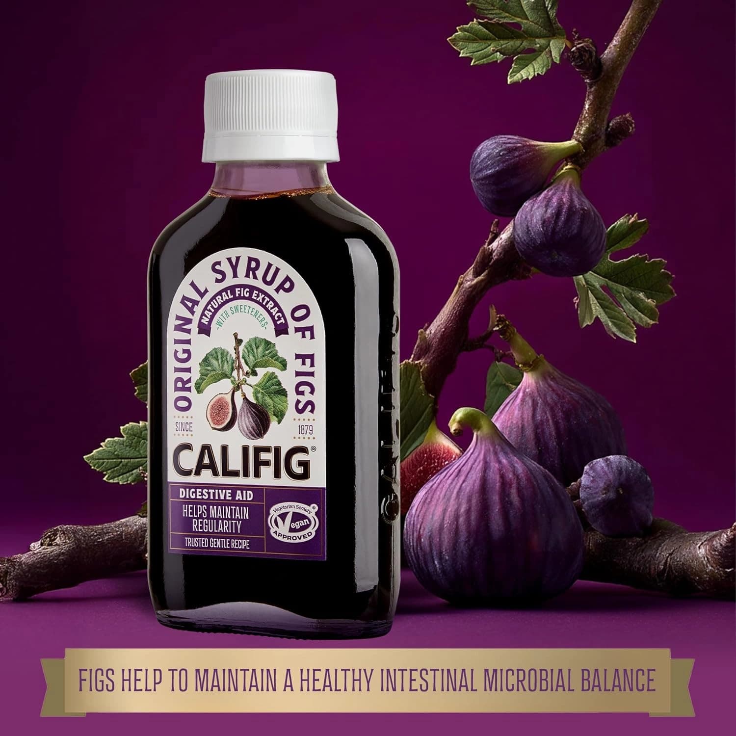 SIX PACKS of Califig Syrup Of Figs 100ml