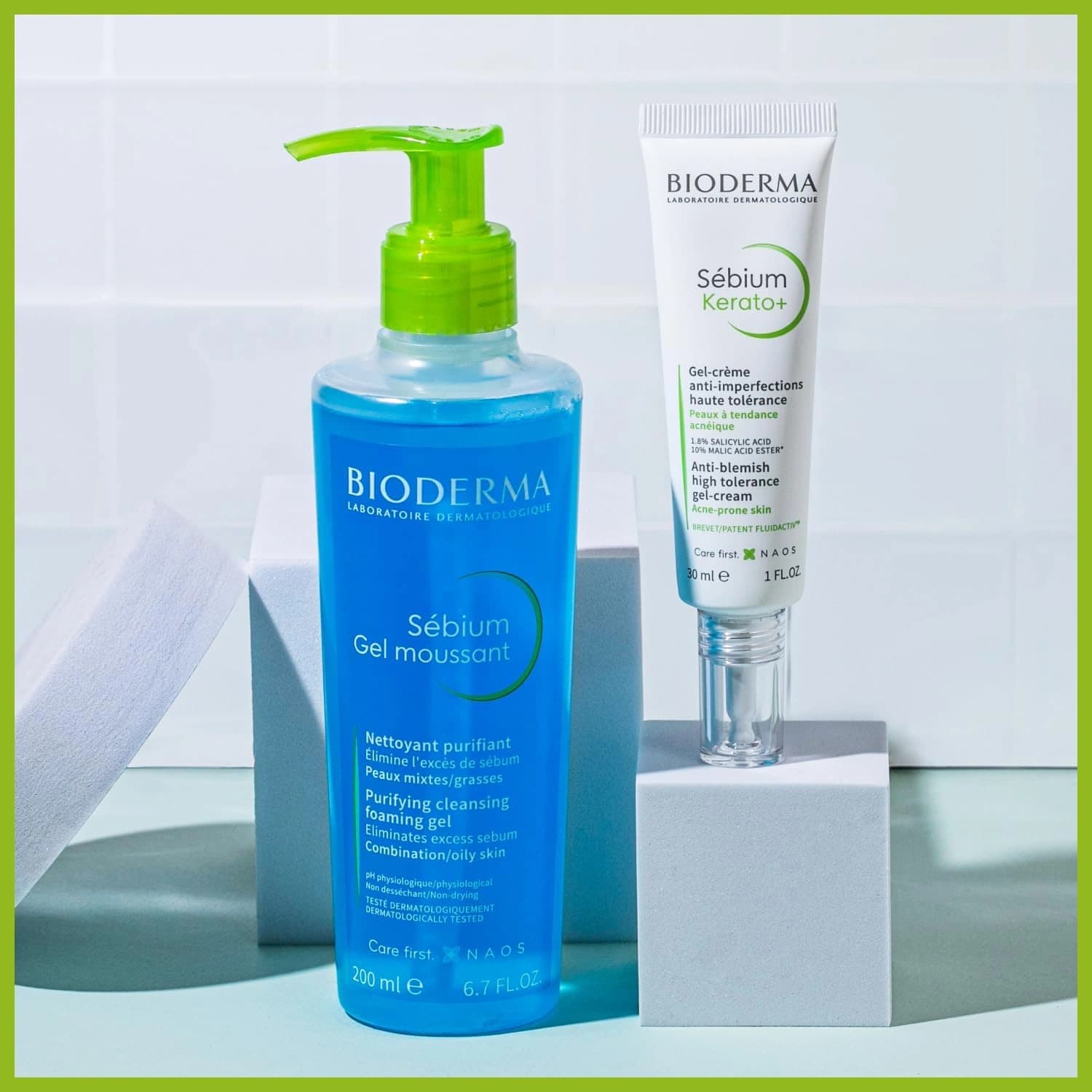 Bioderma Sebium Antibacterial Cleansing Gel 500ml