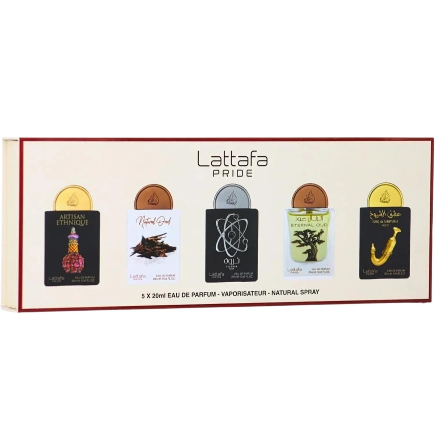 Lattafa Giftset Collection 20ml X 5 Pieces Gift Set Box 02