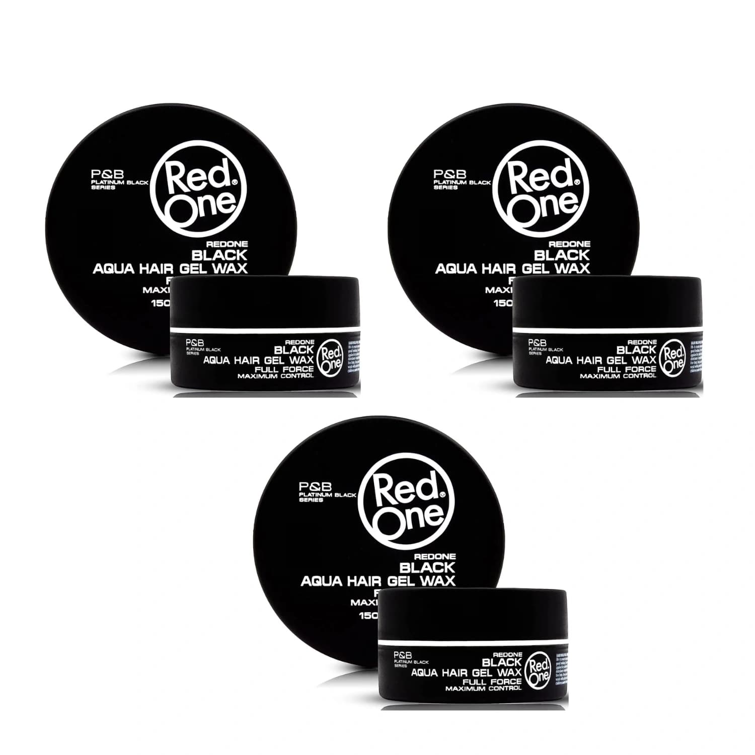 Redone Aqua Hair Full Force Black Styling Gel 150ml