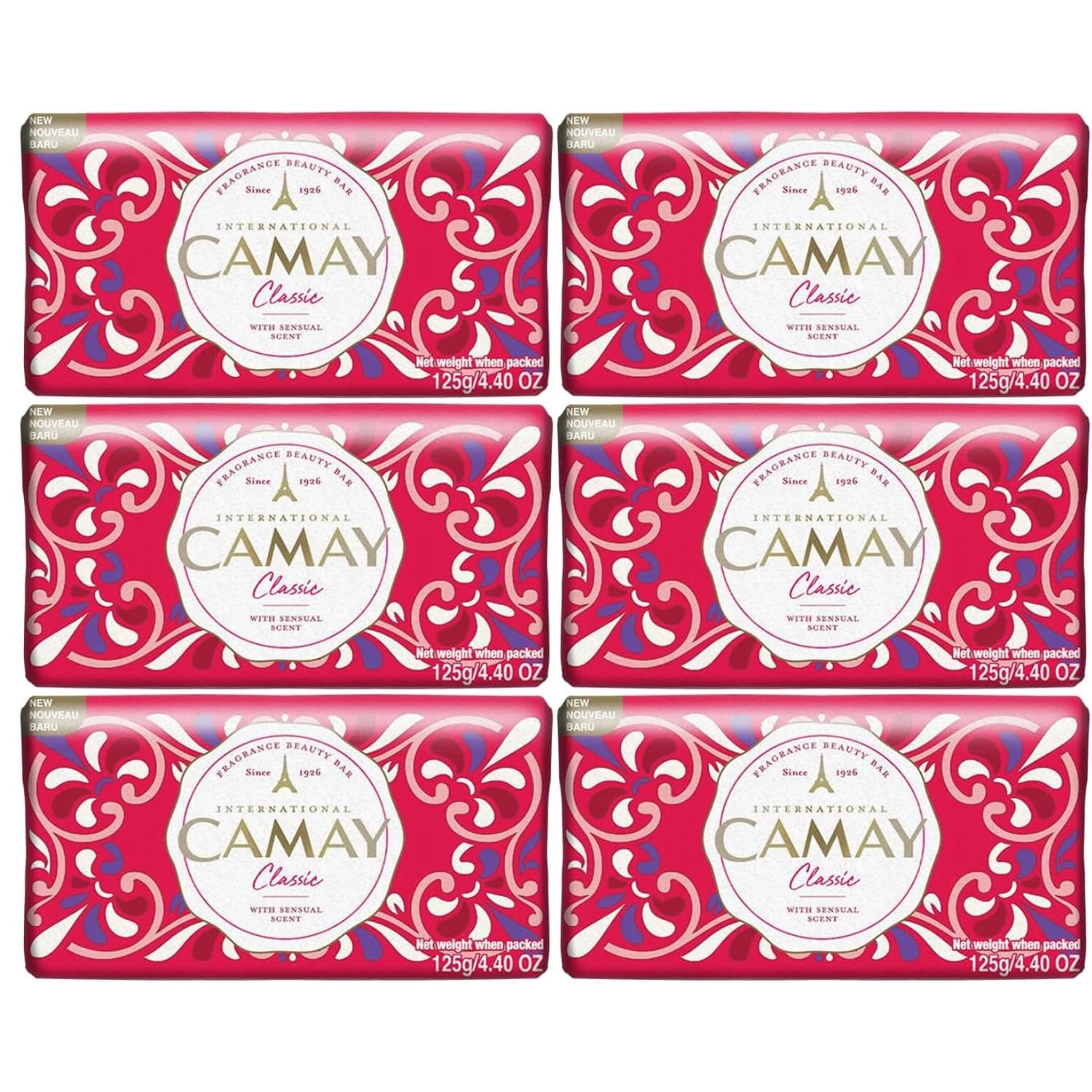 Camay Classic Soap 3 x 125g
