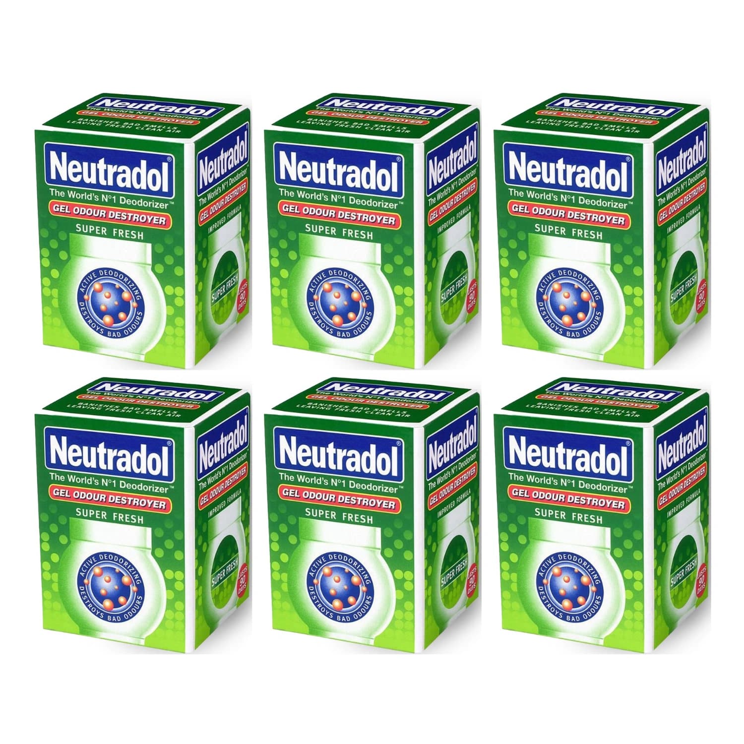 Neutradol Continuous Deodorizer Super Fresh Gel