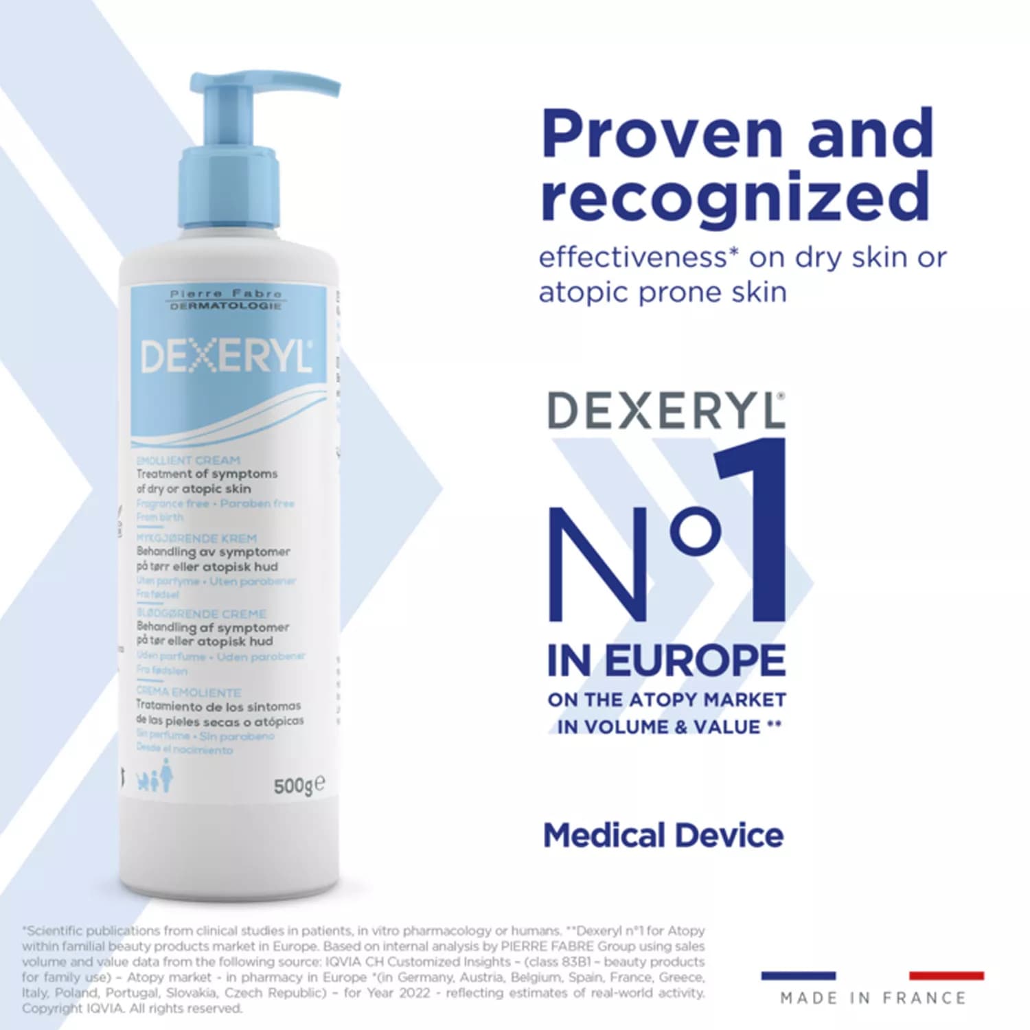 Dexeryl Emollient Cream - 500g