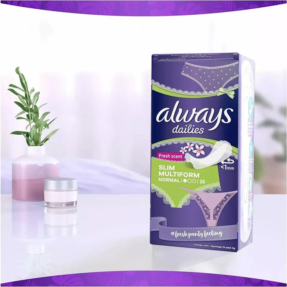 Always Comfort Scented  26 Liners