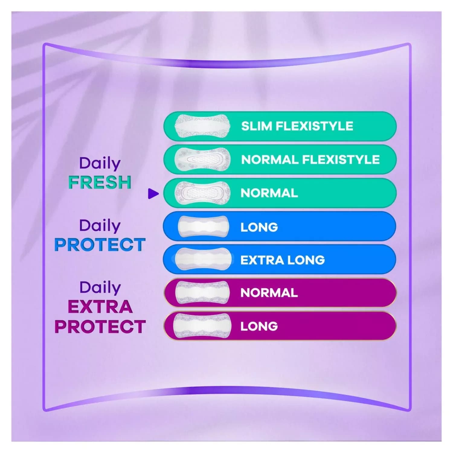 Always Dailies Fresh &amp; Protect Normal Panty 32 Liners
