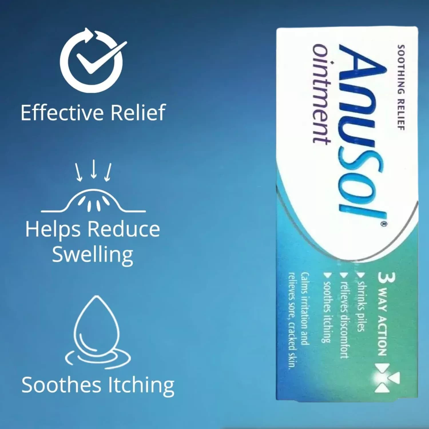 Anusol Haemorrhoids Treatment Ointment 25G
