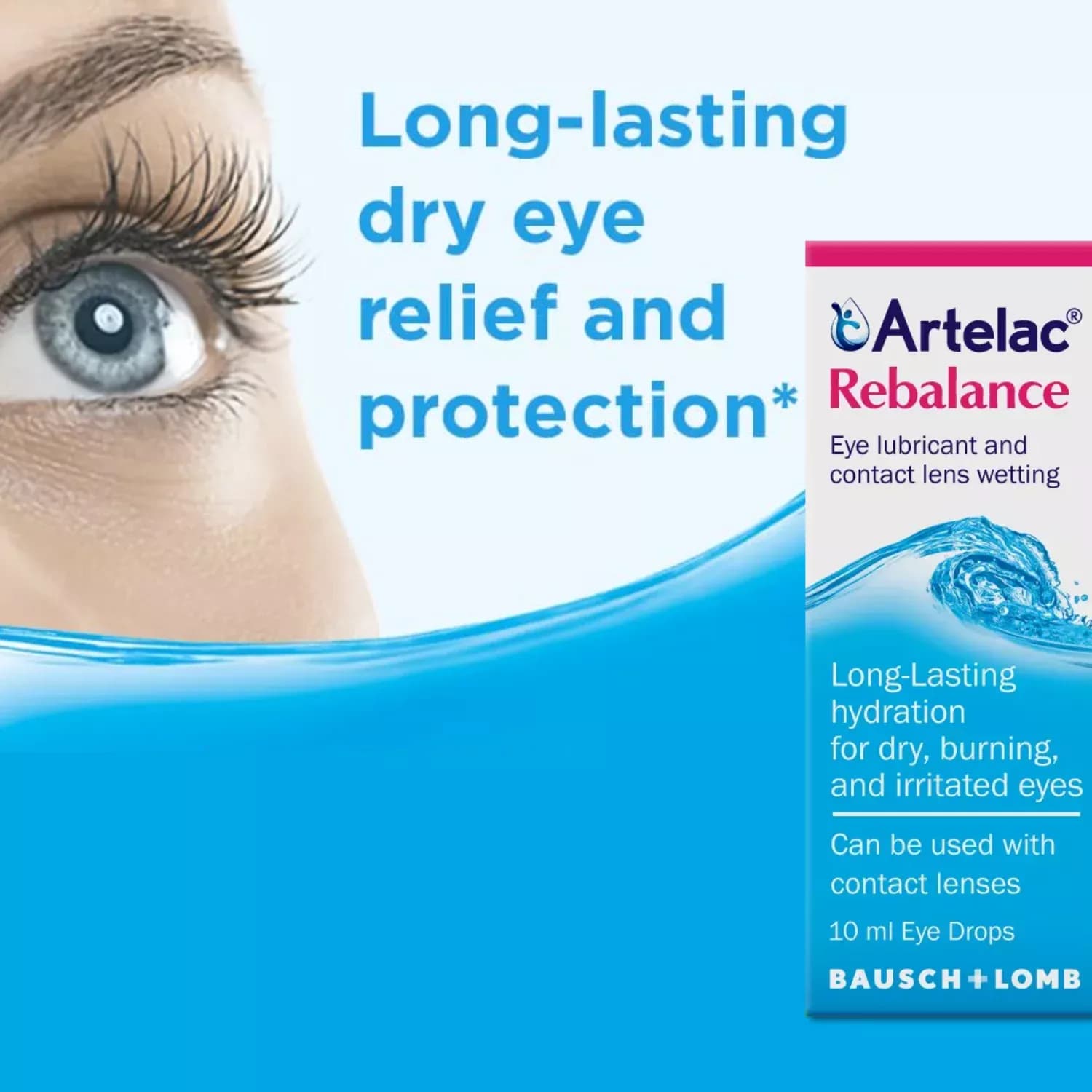 Artelac Rebalance Eye Drops 10ml