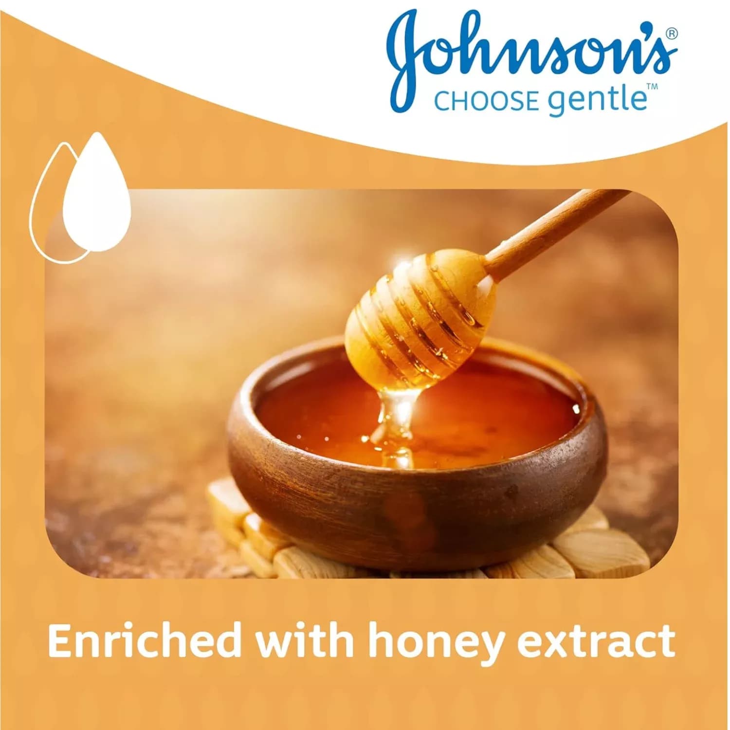 Johnsons Baby Honey Soap 2x90g