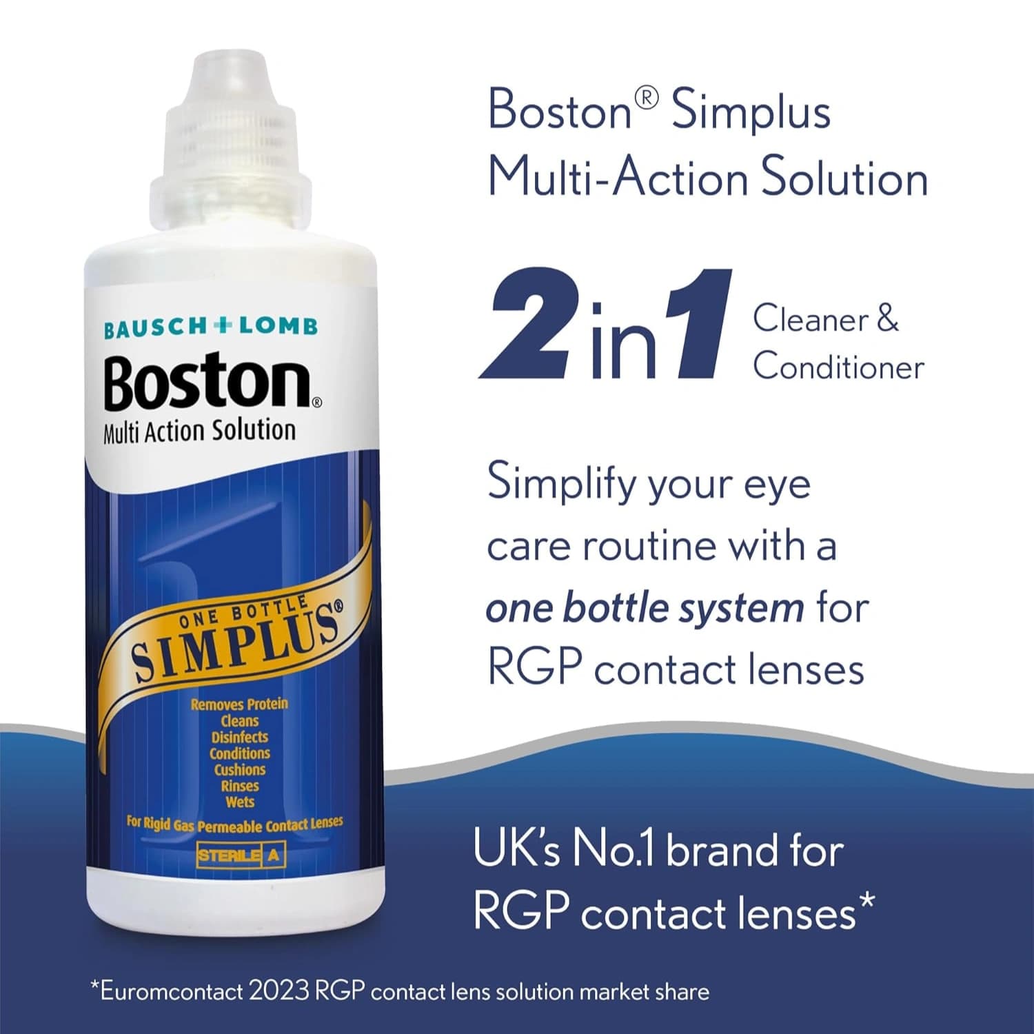 Bausch &amp; Lomb Boston Simplus 120ml