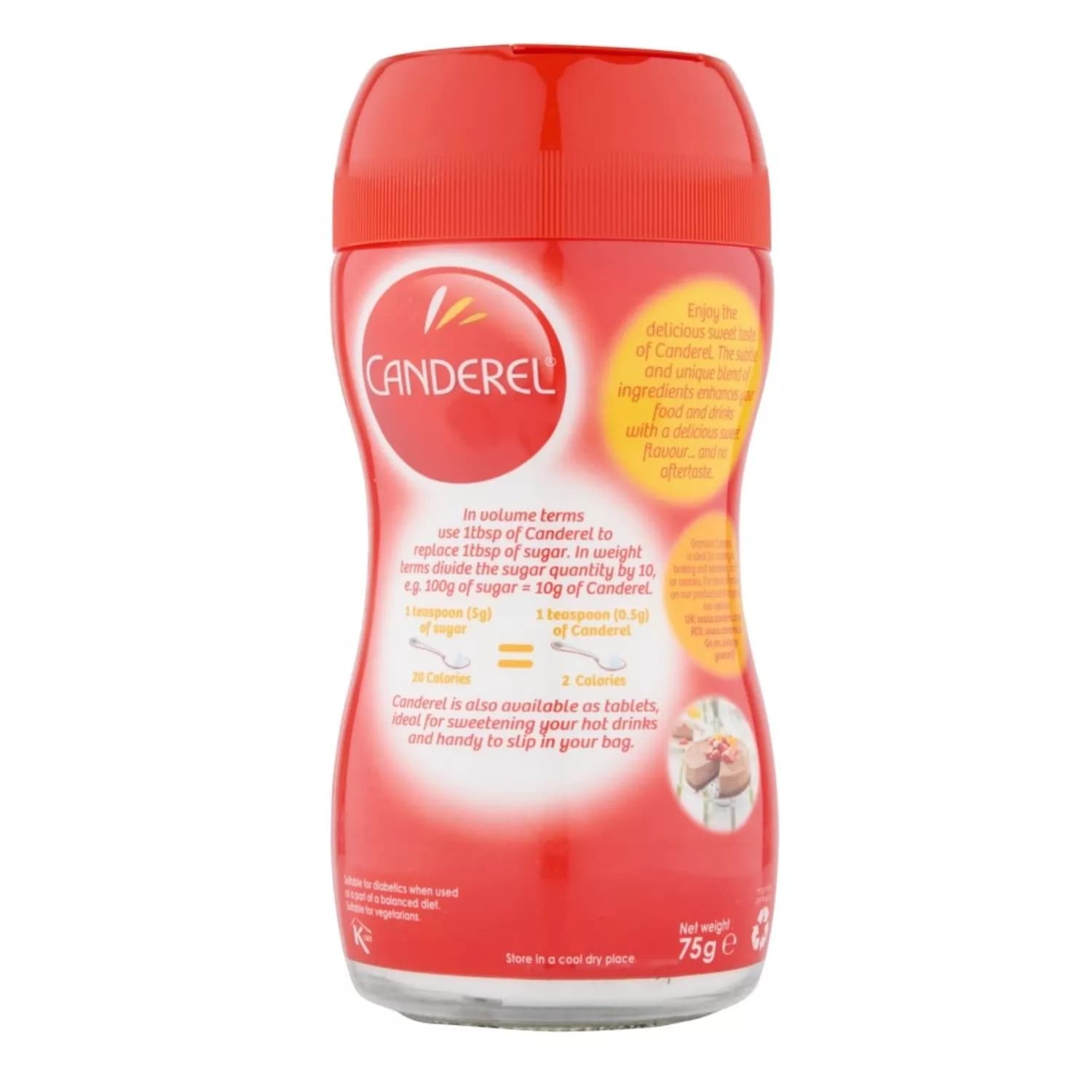 Canderel Granular Sweetener 75G