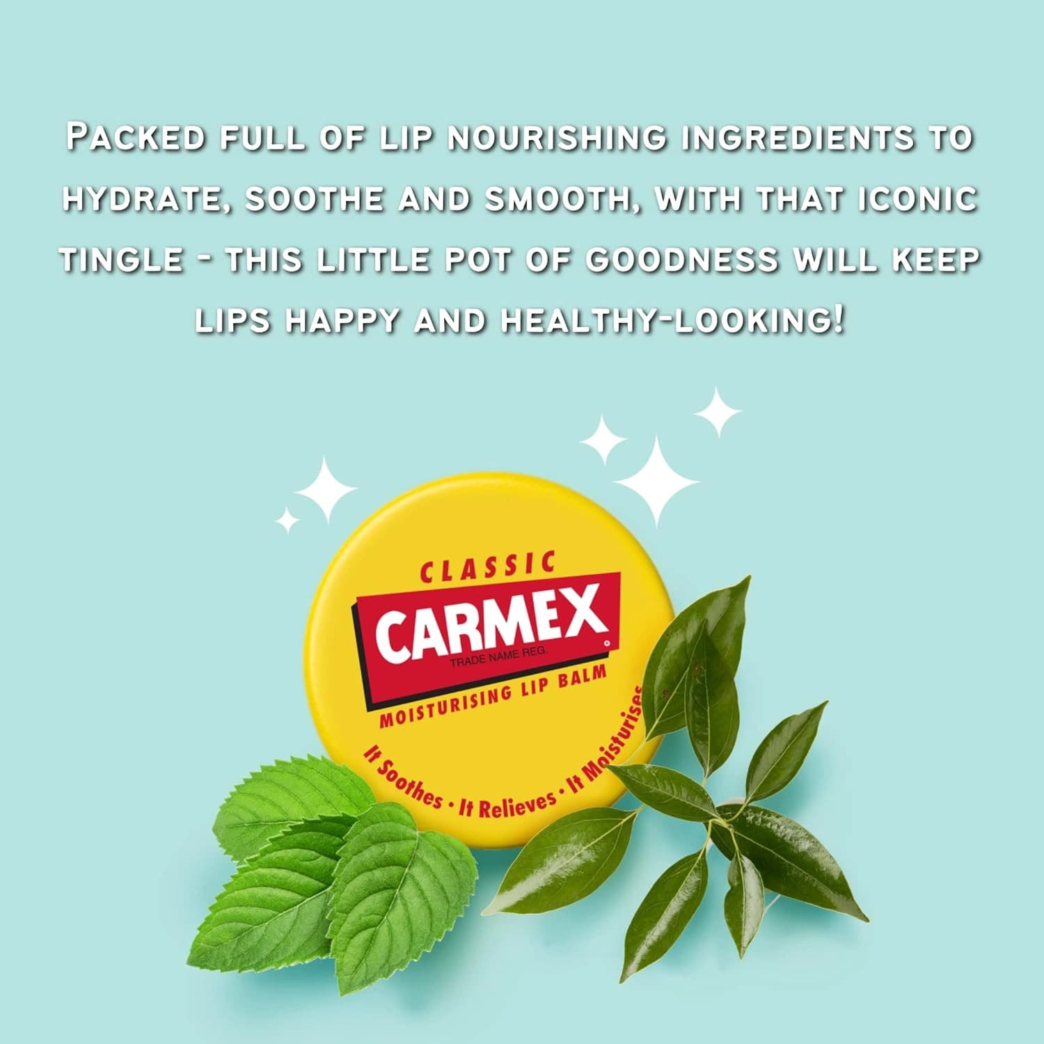 Carmex Classic Moisturising Lip Balm Pot - Original 7.5g