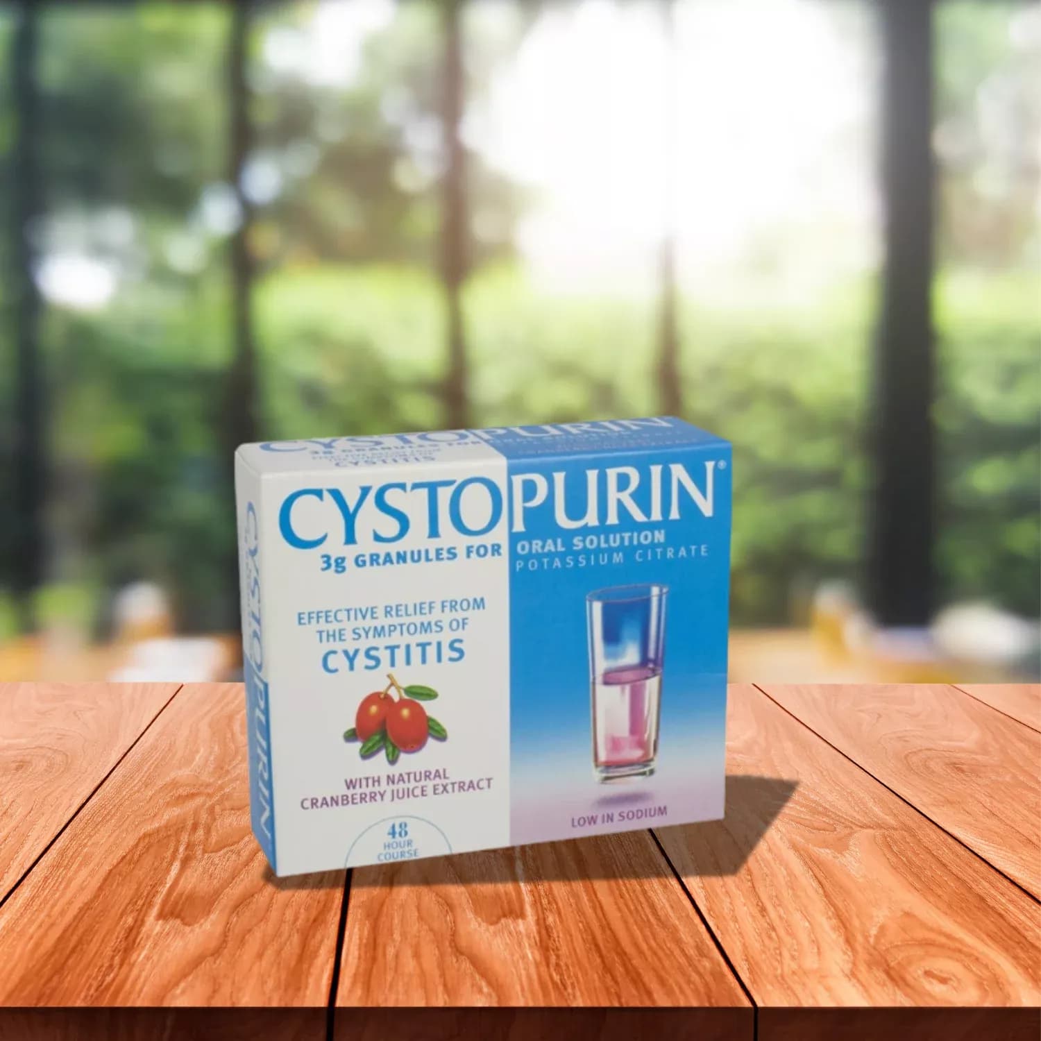 Cystopurin 3g Granules with Natural Cranberry Juice Extract- 6 Sachets