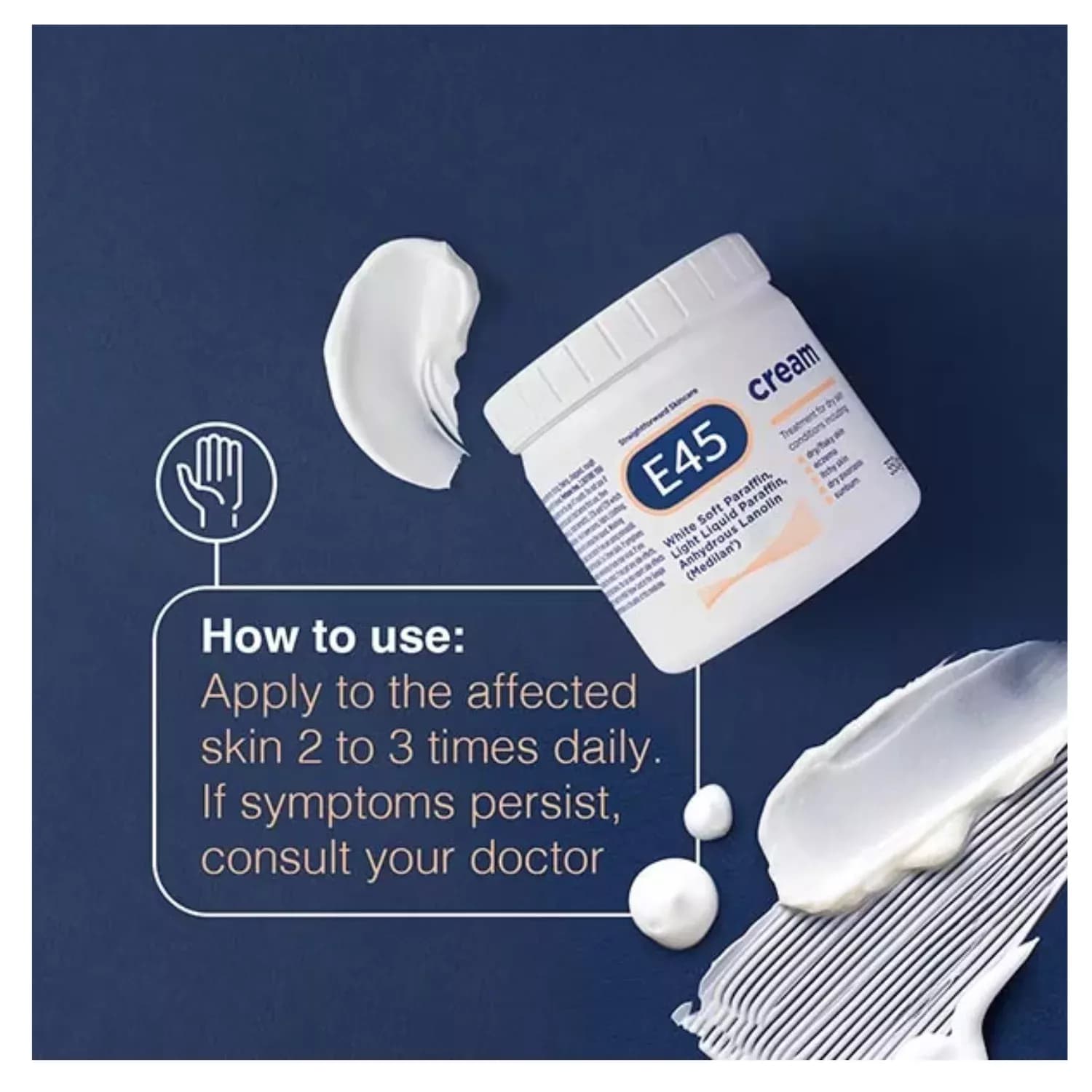 E45 Moisturizing Cream 350g