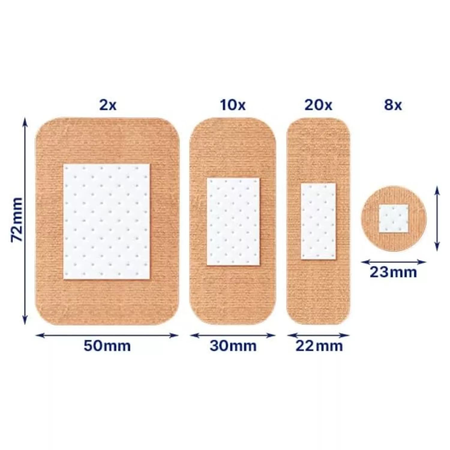 Elastoplast Fabric Plasters 40 Pack