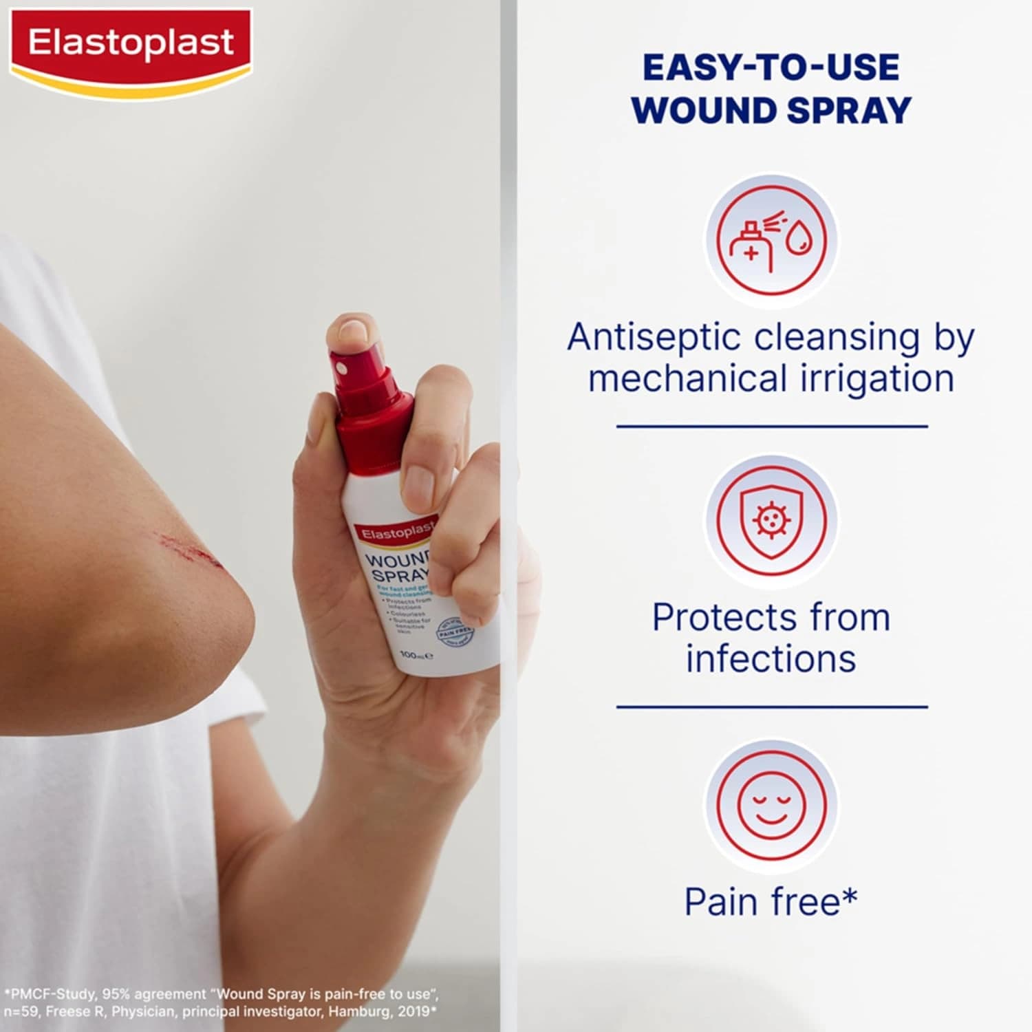 Elastoplast Antiseptic Wound Spray 100ml