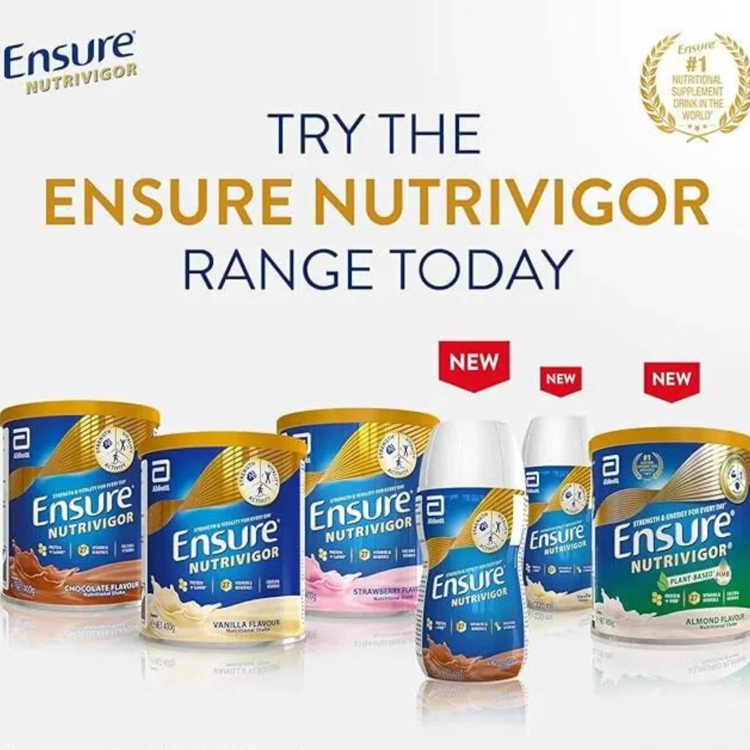 Ensure Plus Bottle Neutral 200ml - Pack of 24