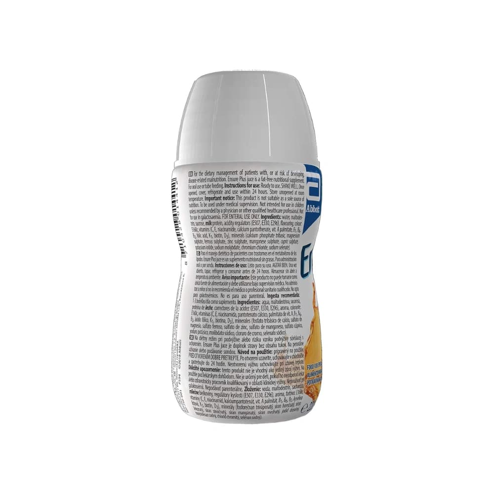 Ensure Plus Juce Orange 220ml (Pack of 12)