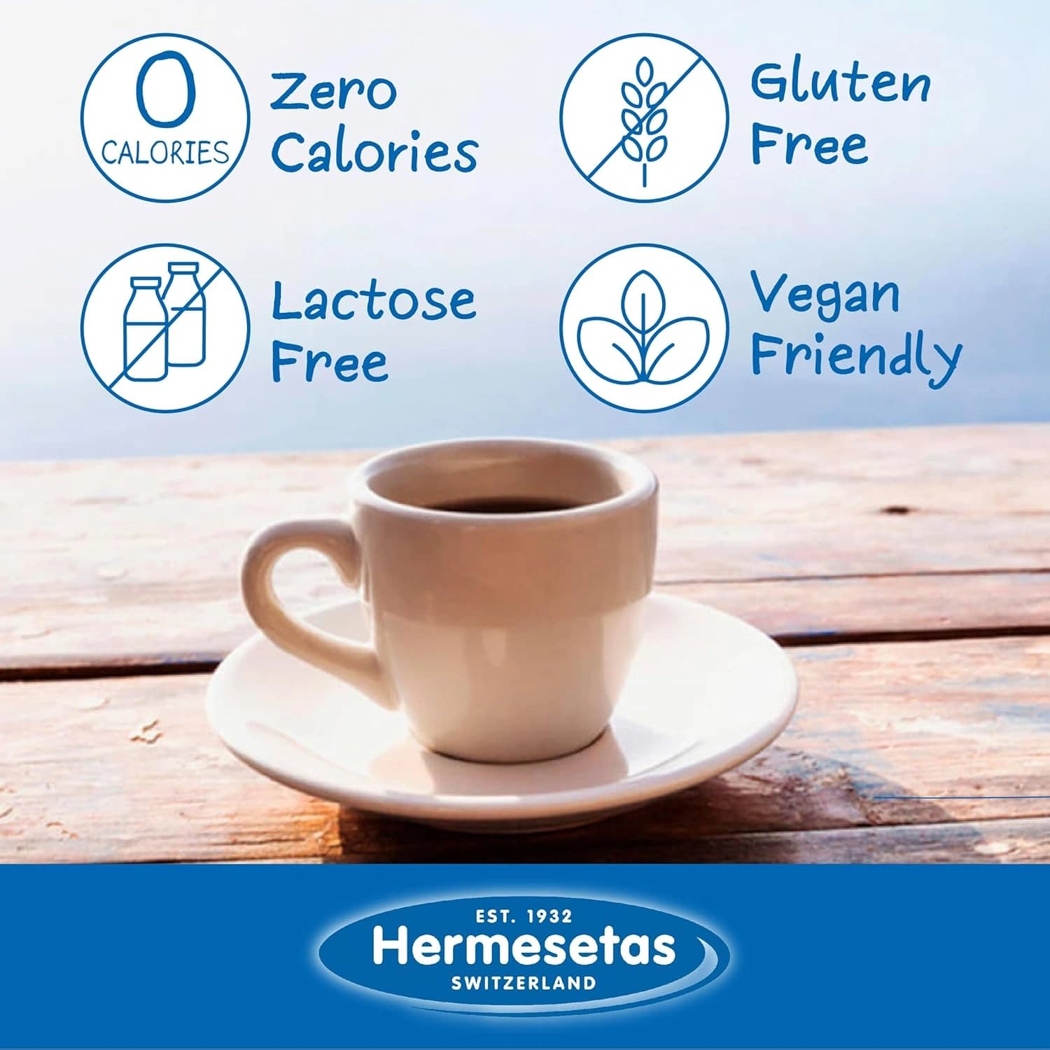 Hermesetas Mini Sweeteners 1200 Tablets - PACK OF 3