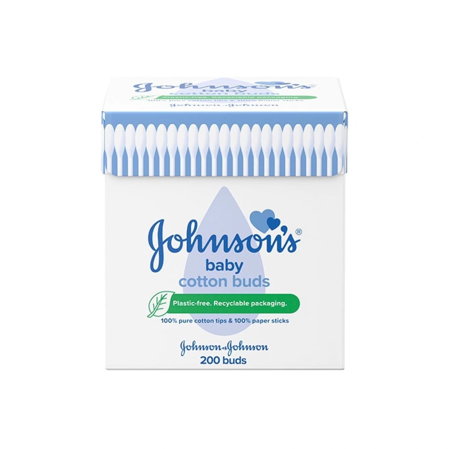Johnson's Baby Pure Cotton Buds 200