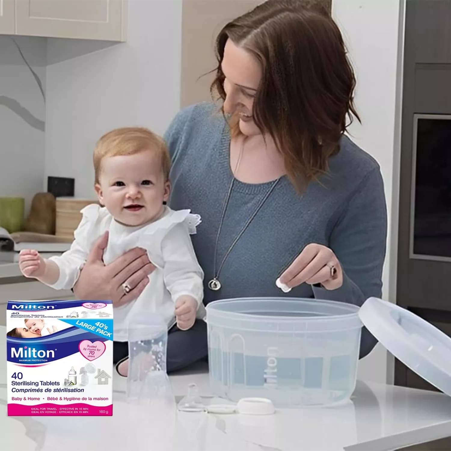 Milton Sterilising Tablets 40 Tablets