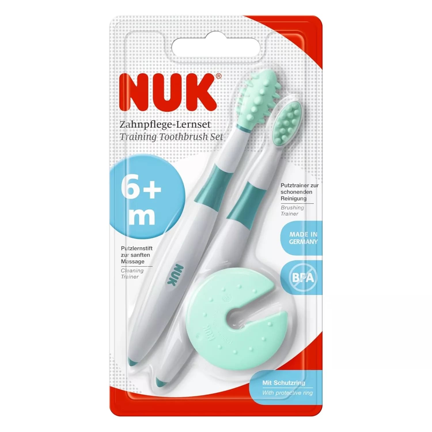 NUK Training Toothbrush Set 6 for Months
