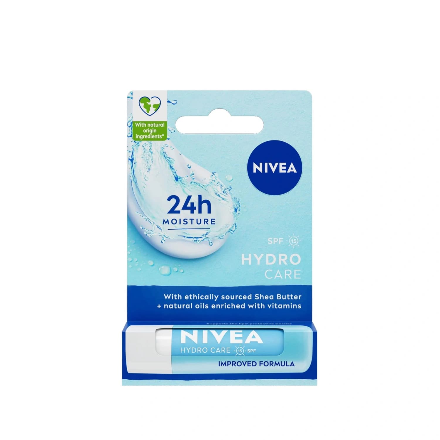 Nivea Hydro Care Lip Balm SPF15 4.8g