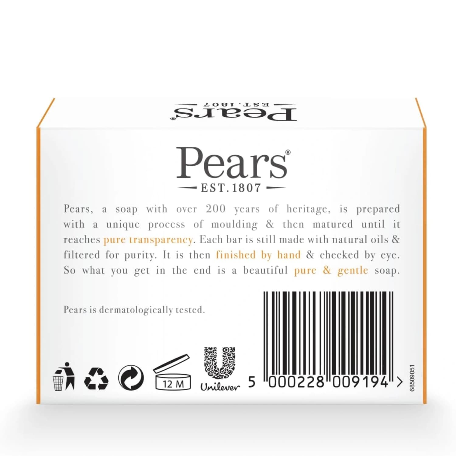 Pears Transparent Soap 125g
