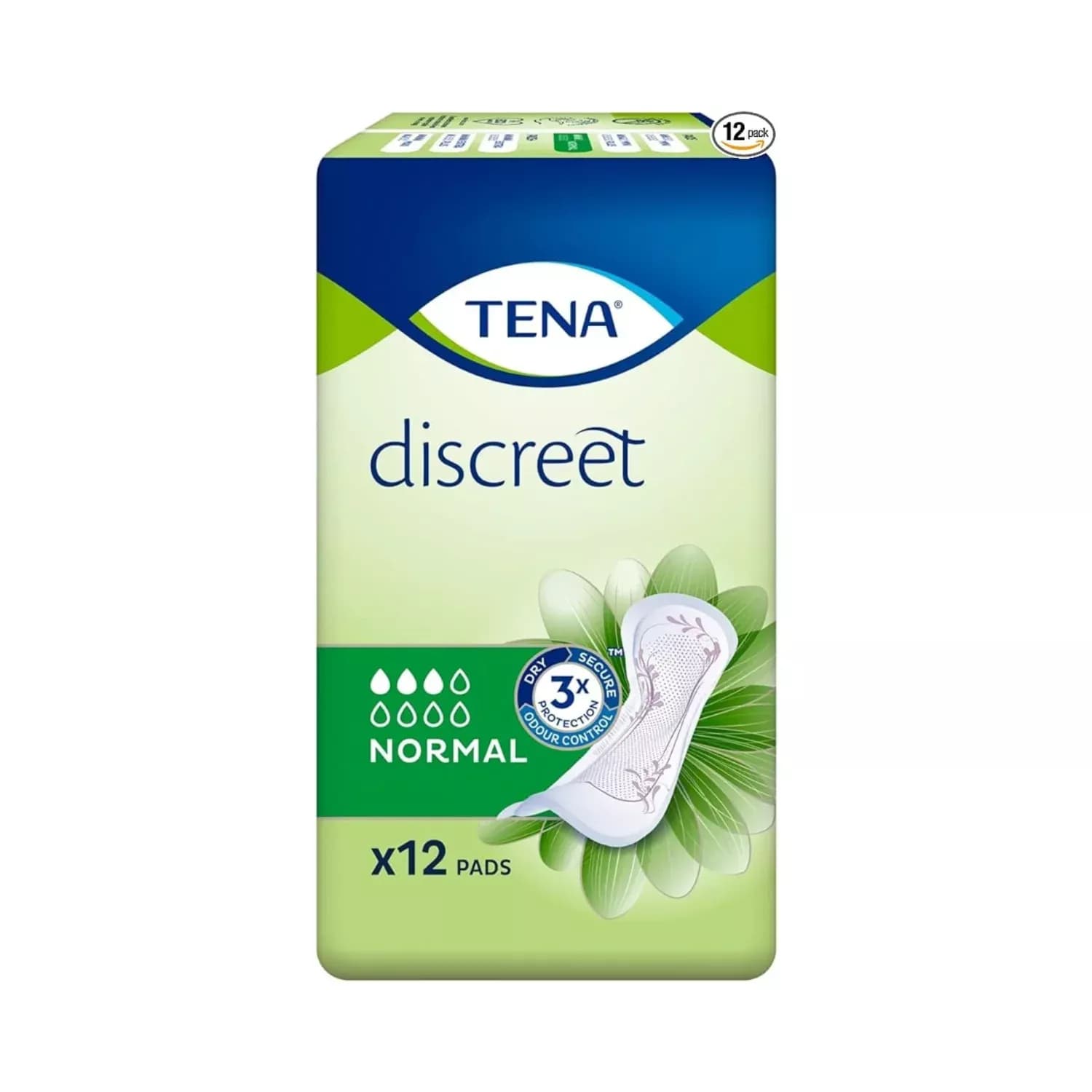 Tena Lady Discreet Pads 12 Count