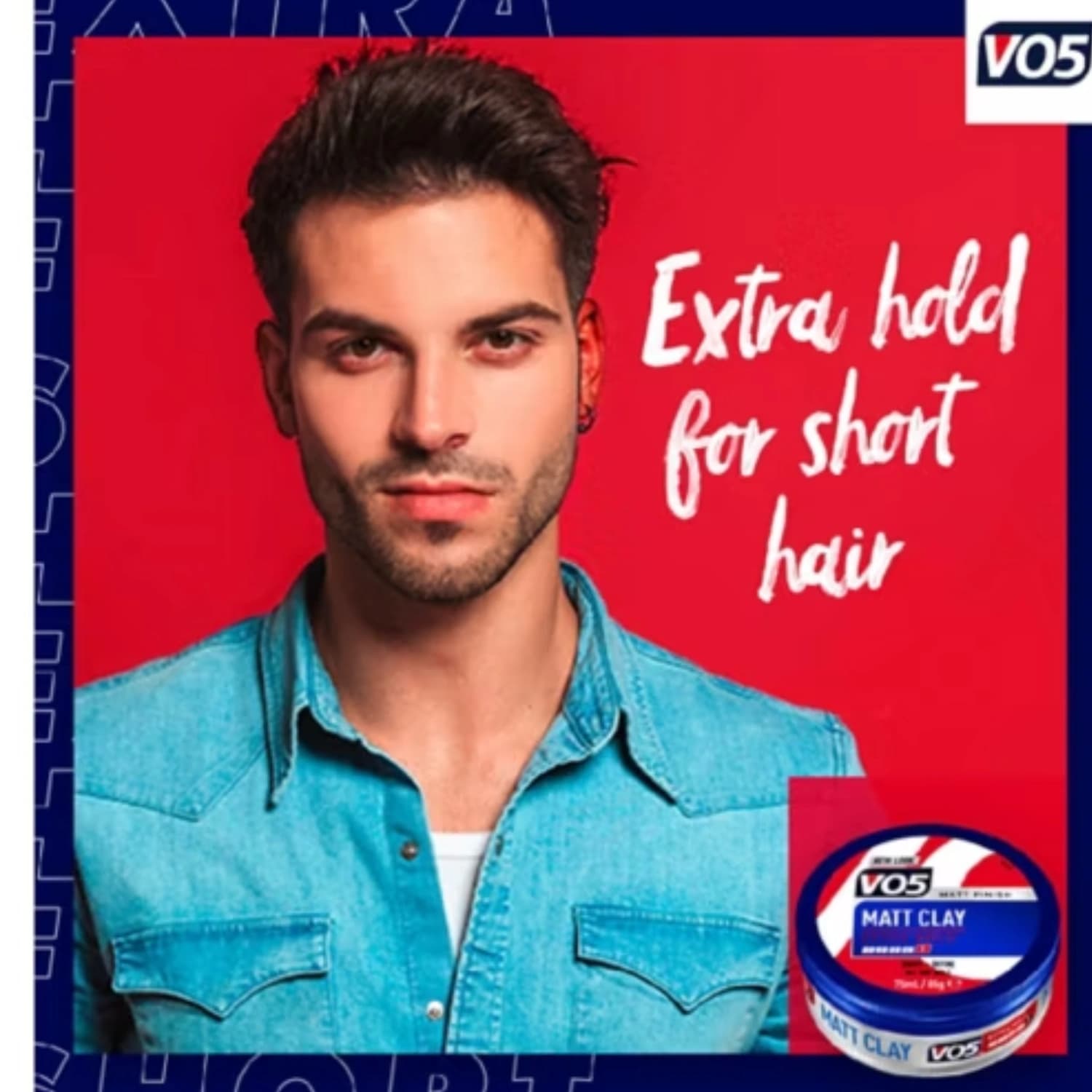 VO5 Hair Matt Clay for All Hair Types 75ml