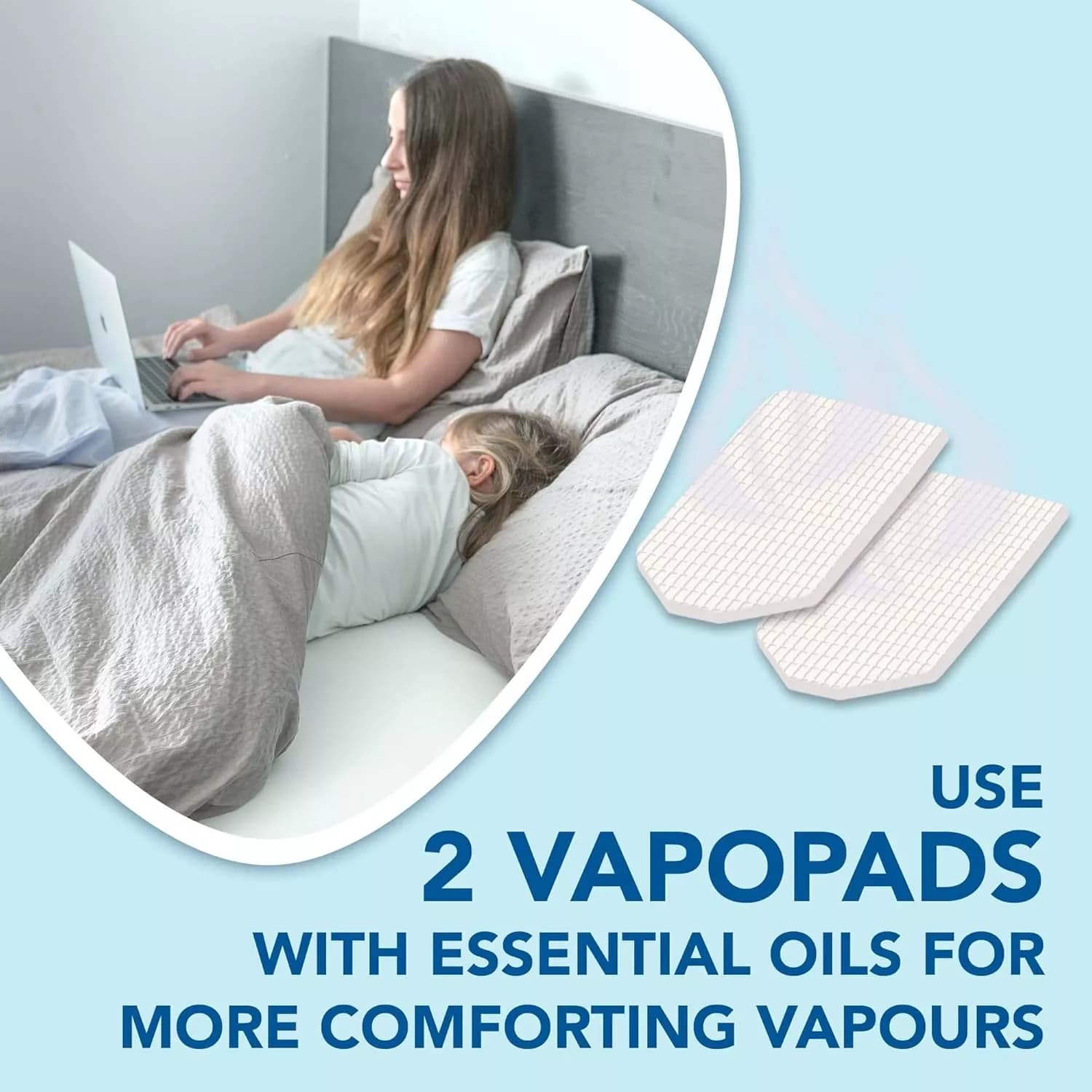 Vicks VapoPads Menthol - Scented Pads with Essential Oils