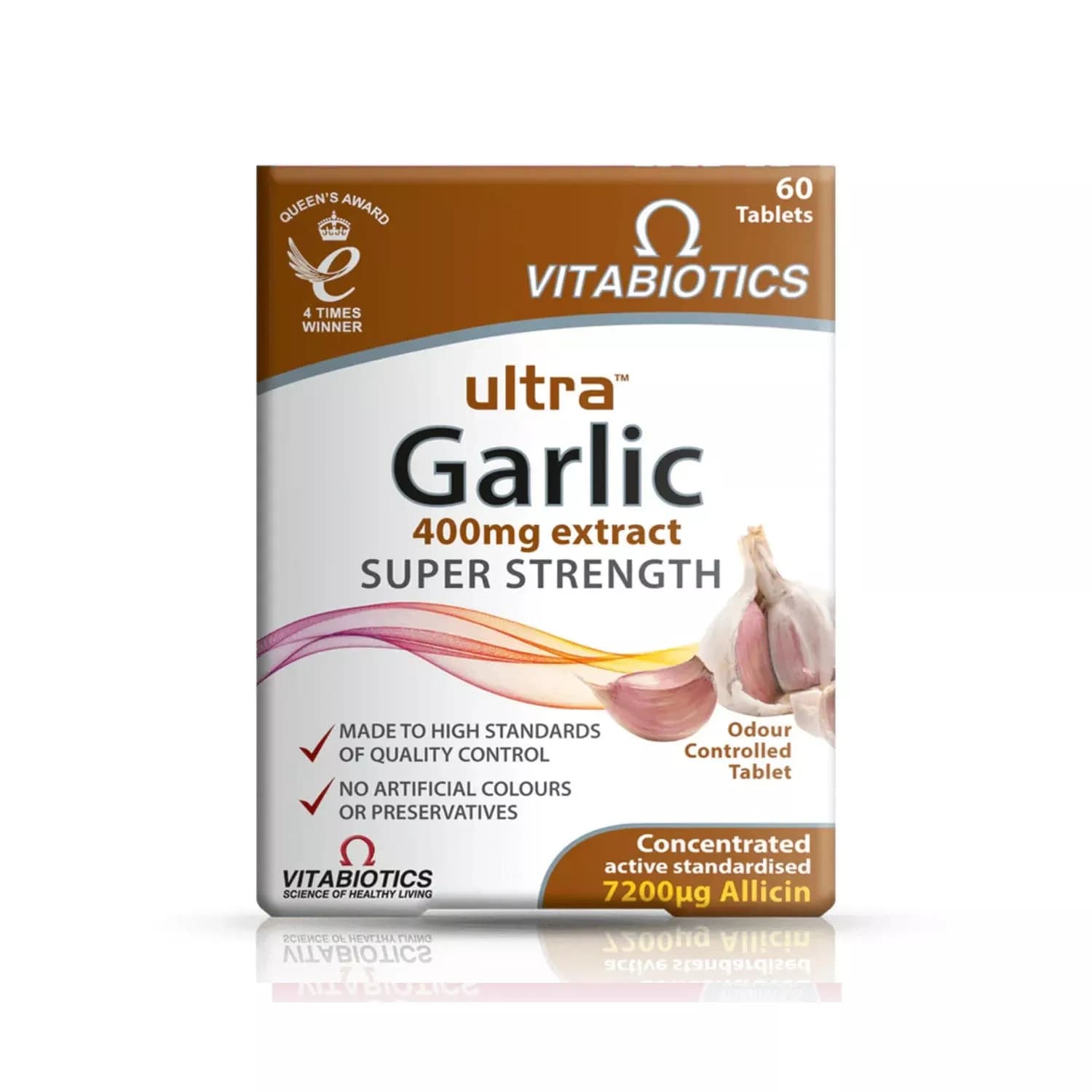 Vitabiotics Ultra Garlic 60 Tablets
