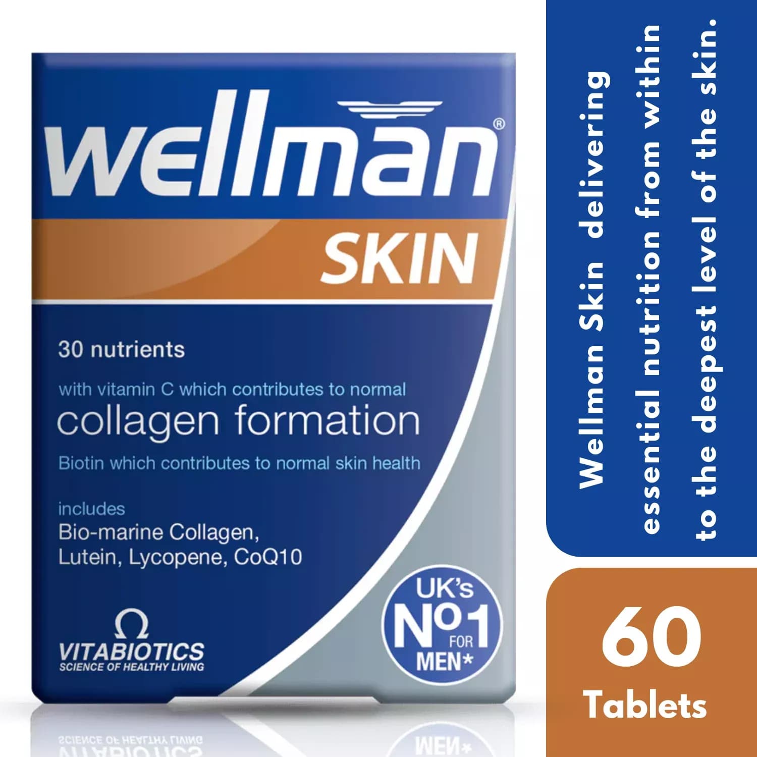 Vitabiotics Wellman Skin 60 Tablets