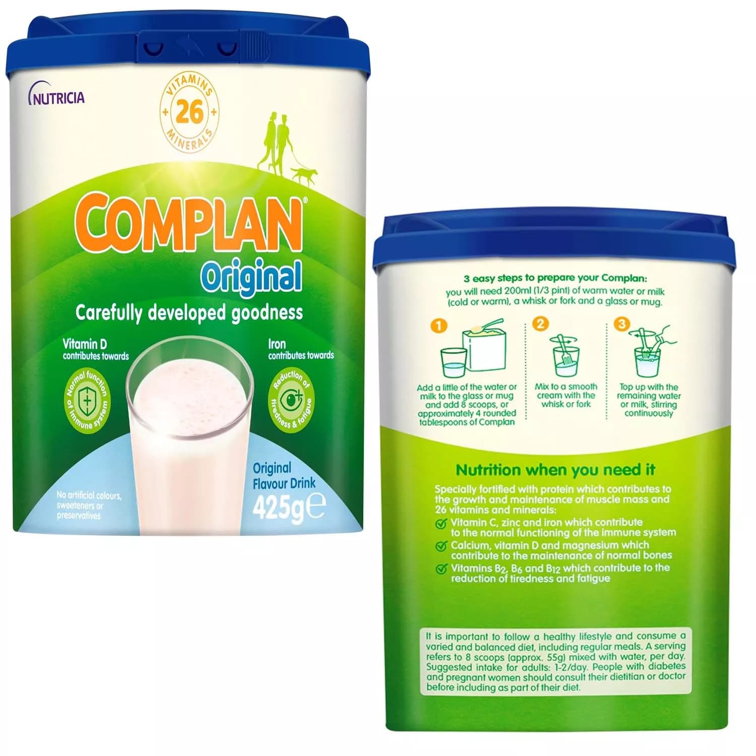 Complan Original Nutritional Drink (4X425g)