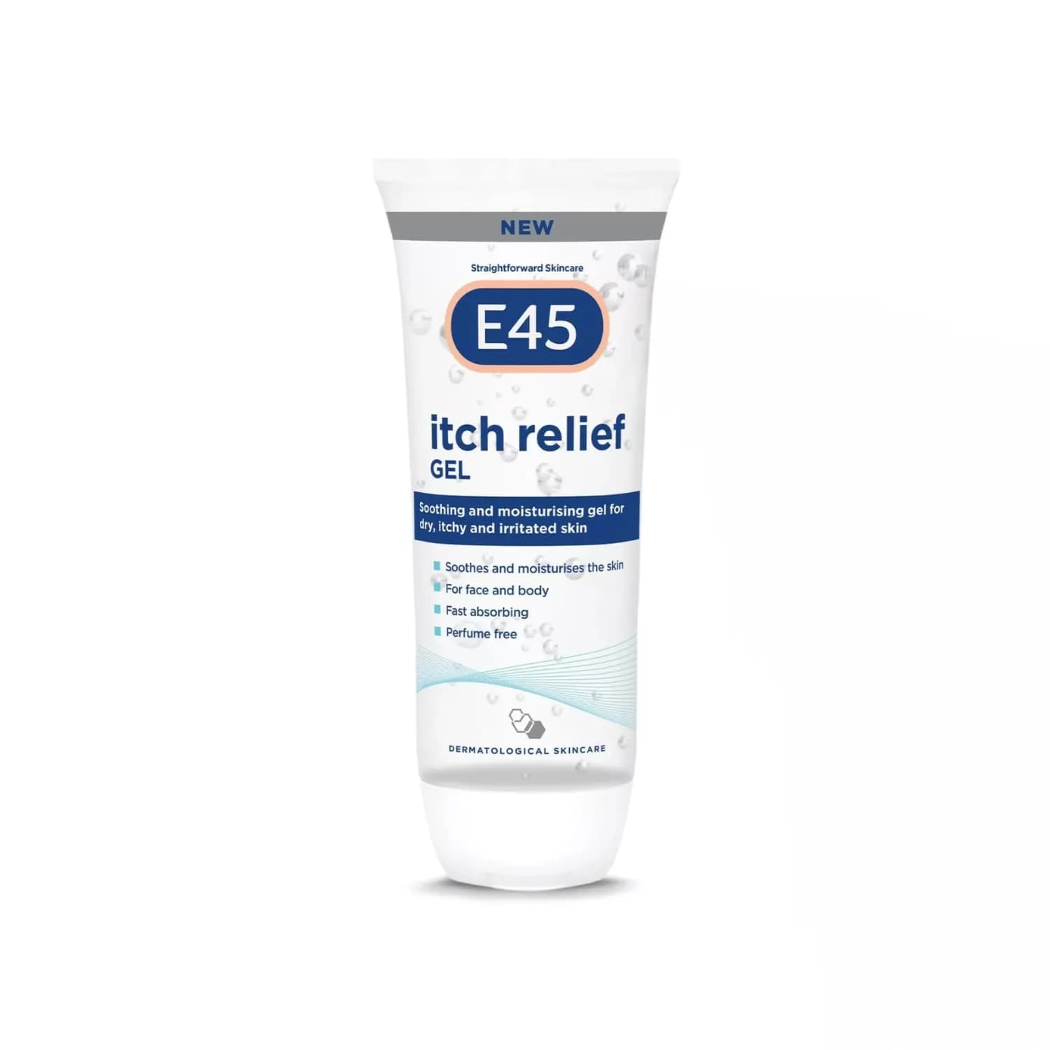 E45 Itch Relief Gel Instantly Cools and Soothes Dry, Itchy and Irritated Skin - 100ml