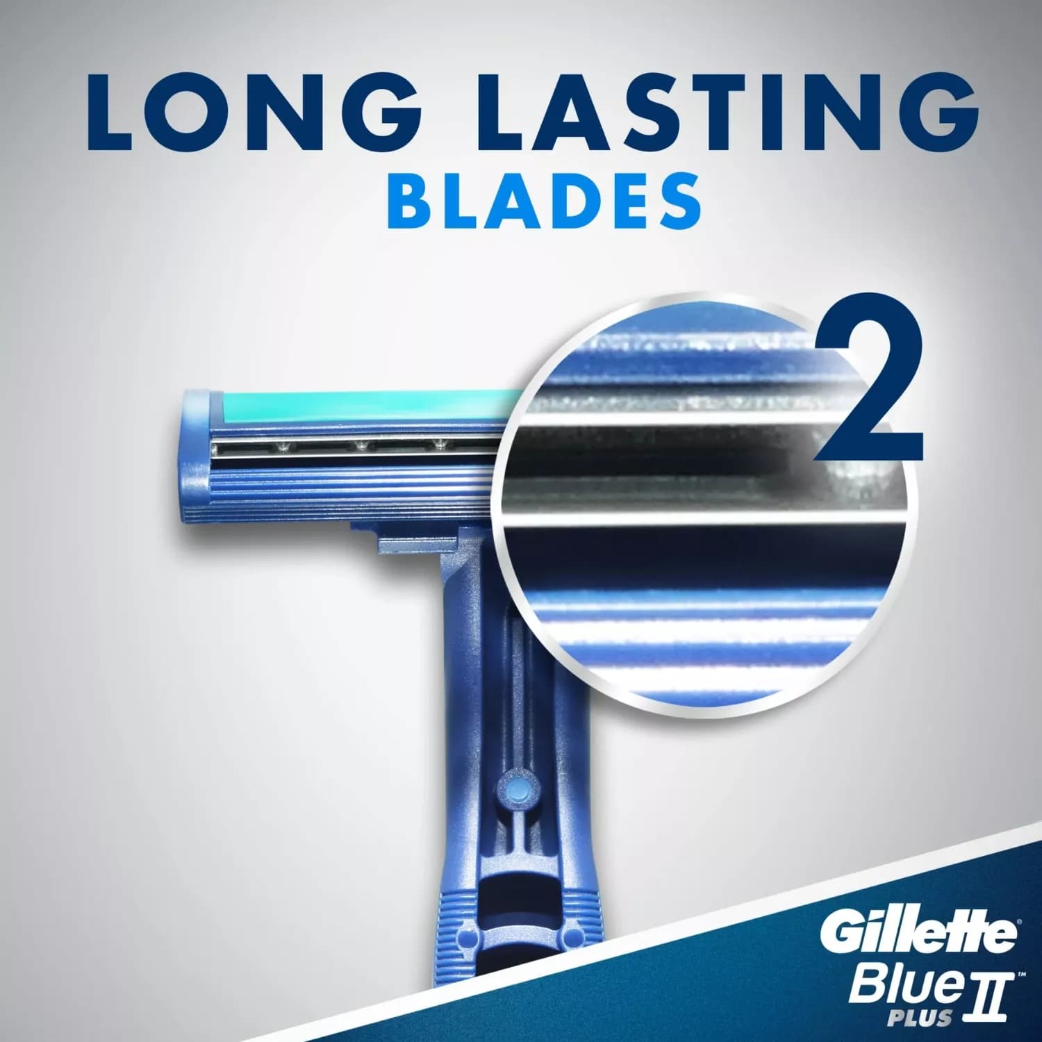 Gillette Blue II Plus Slalom 8