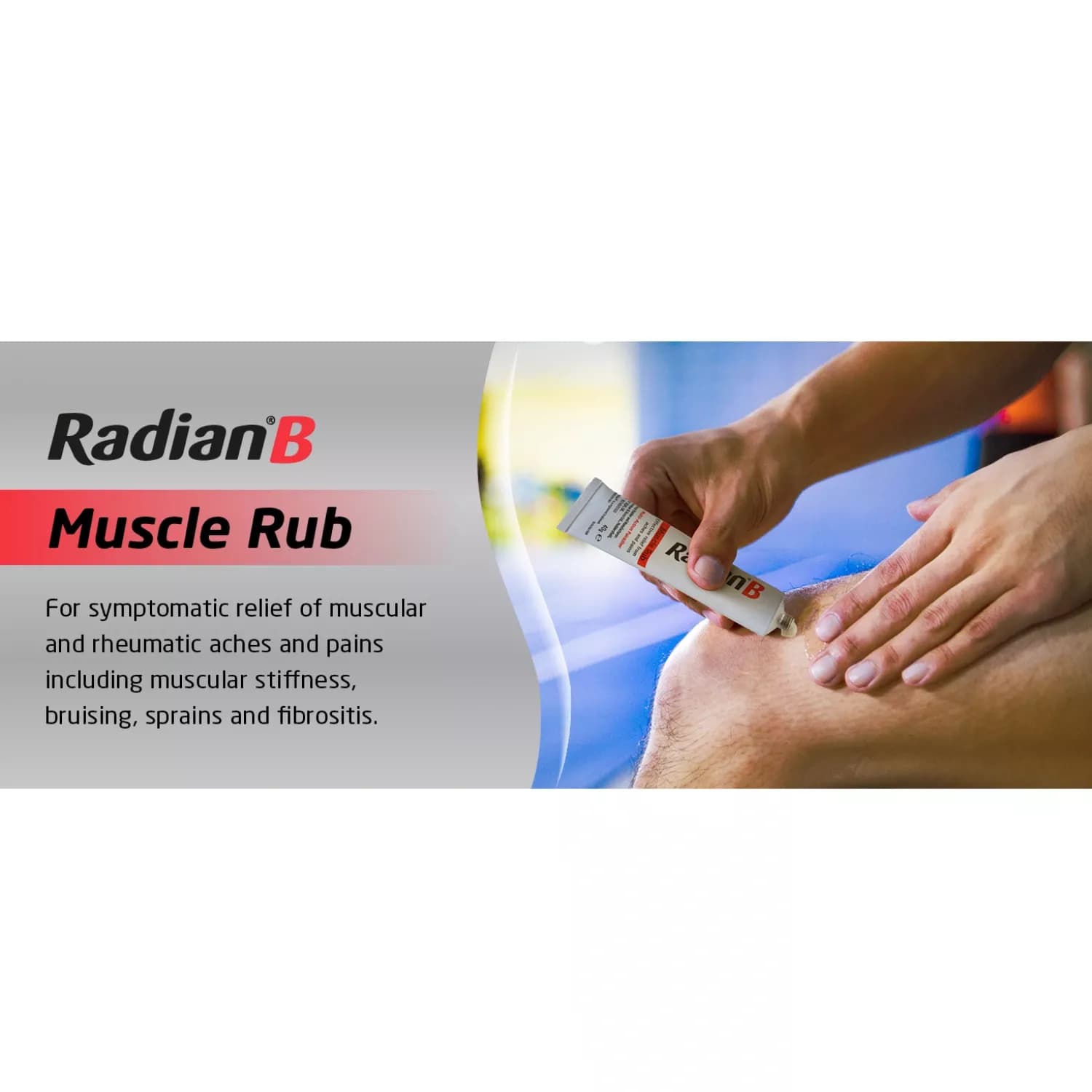 Radian B Muscle Rub 100g - Pack of 3