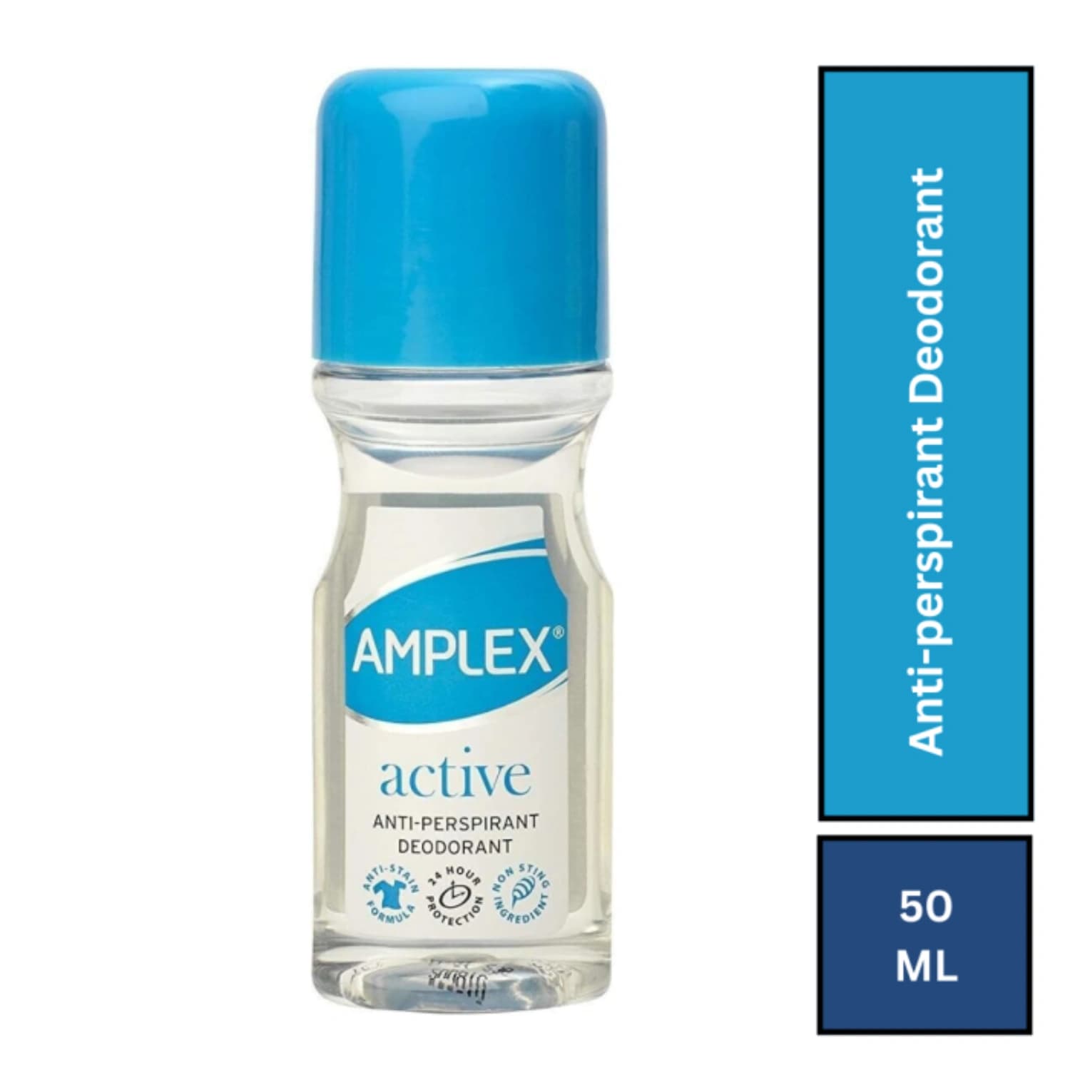 Amplex Active Roll On Deo 50ml