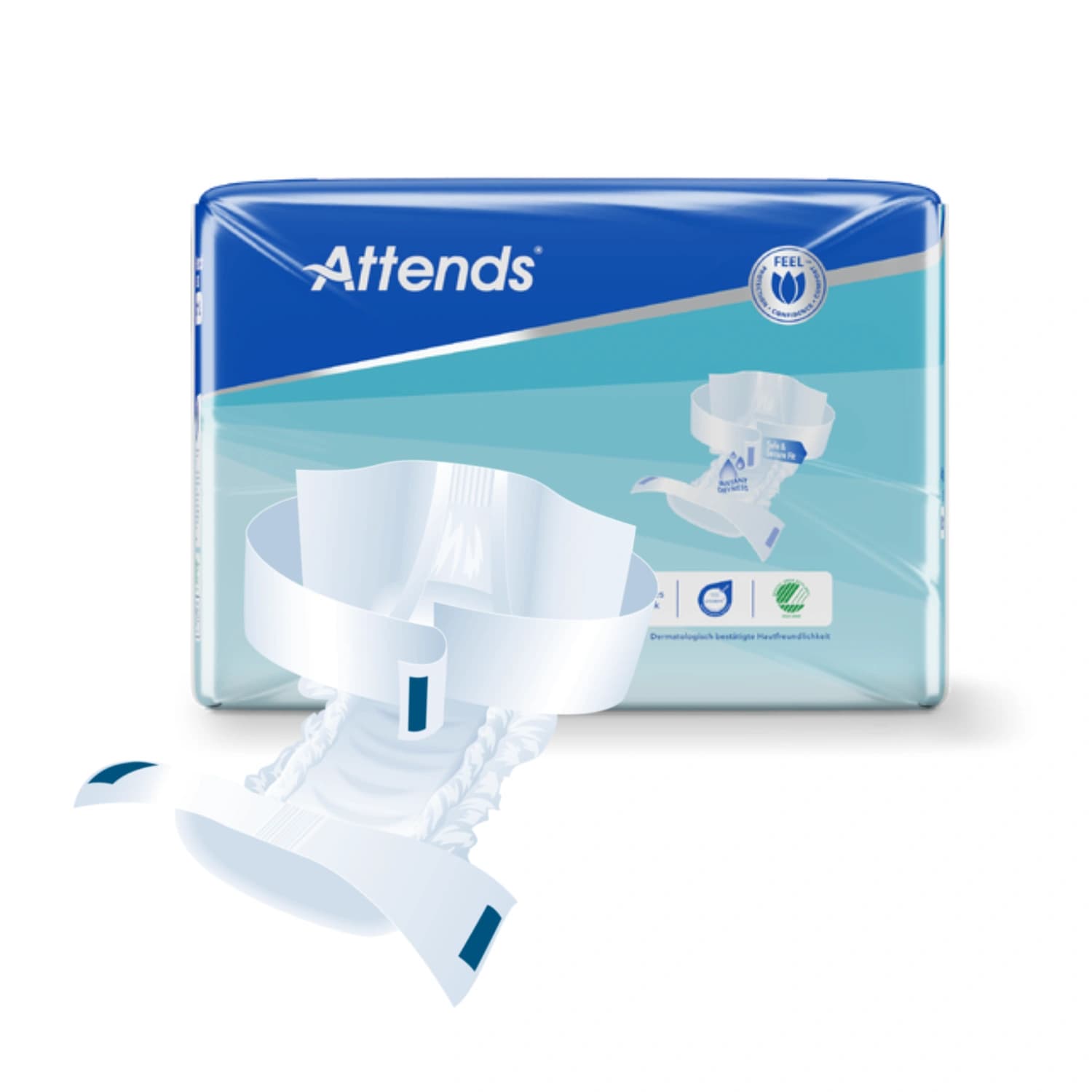 Attends Flex All-In-One Belted Pads