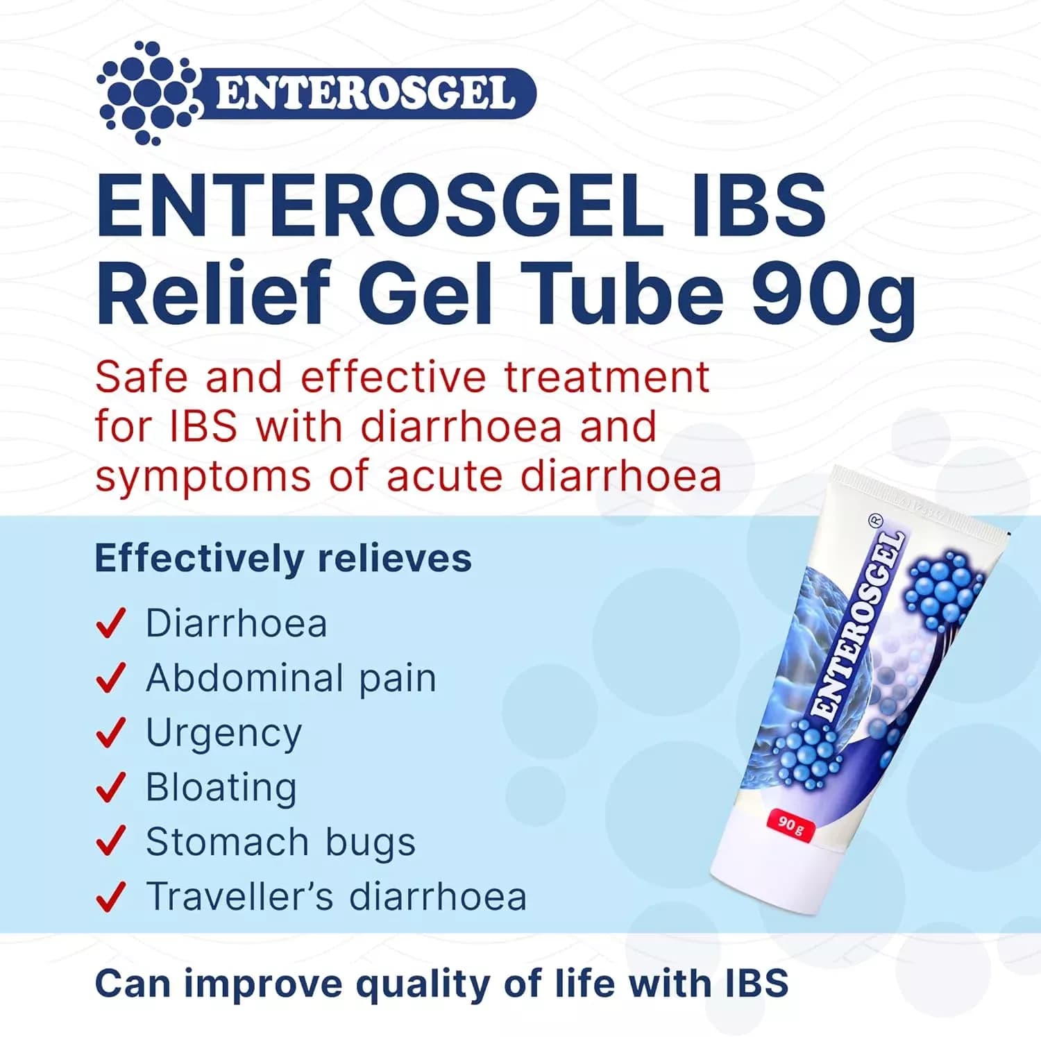 Enterosgel IBS Relief Gel Tube 90g