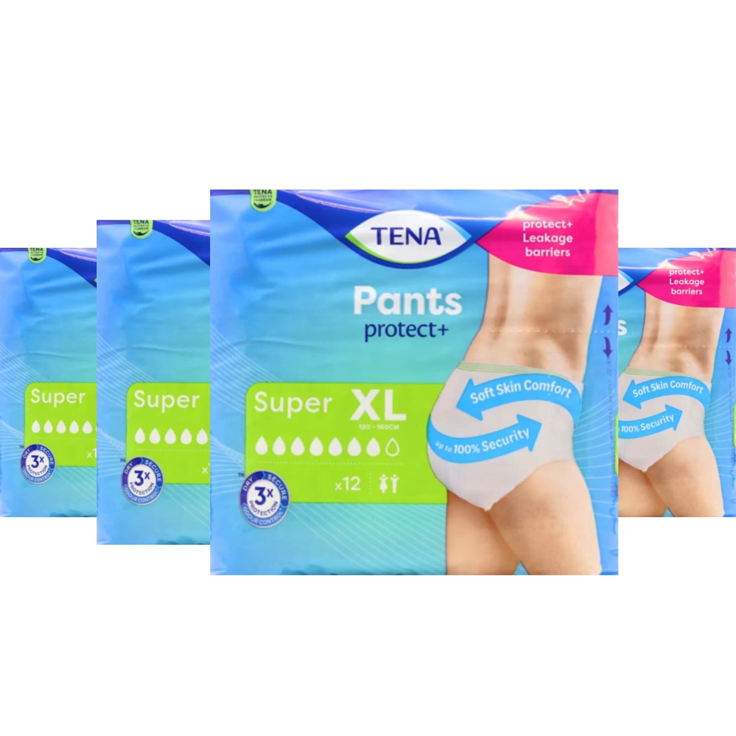 Tena Pants Super XLarge 12 Pants