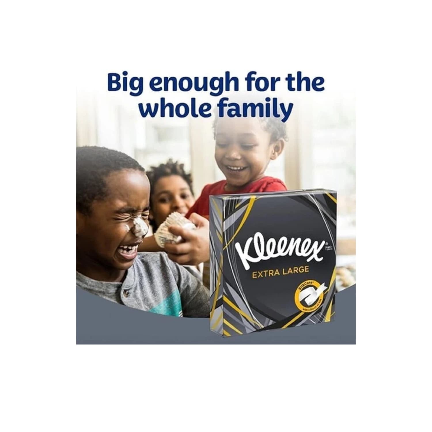 Kleenex Extra Large Tissues Compact Twin Pack