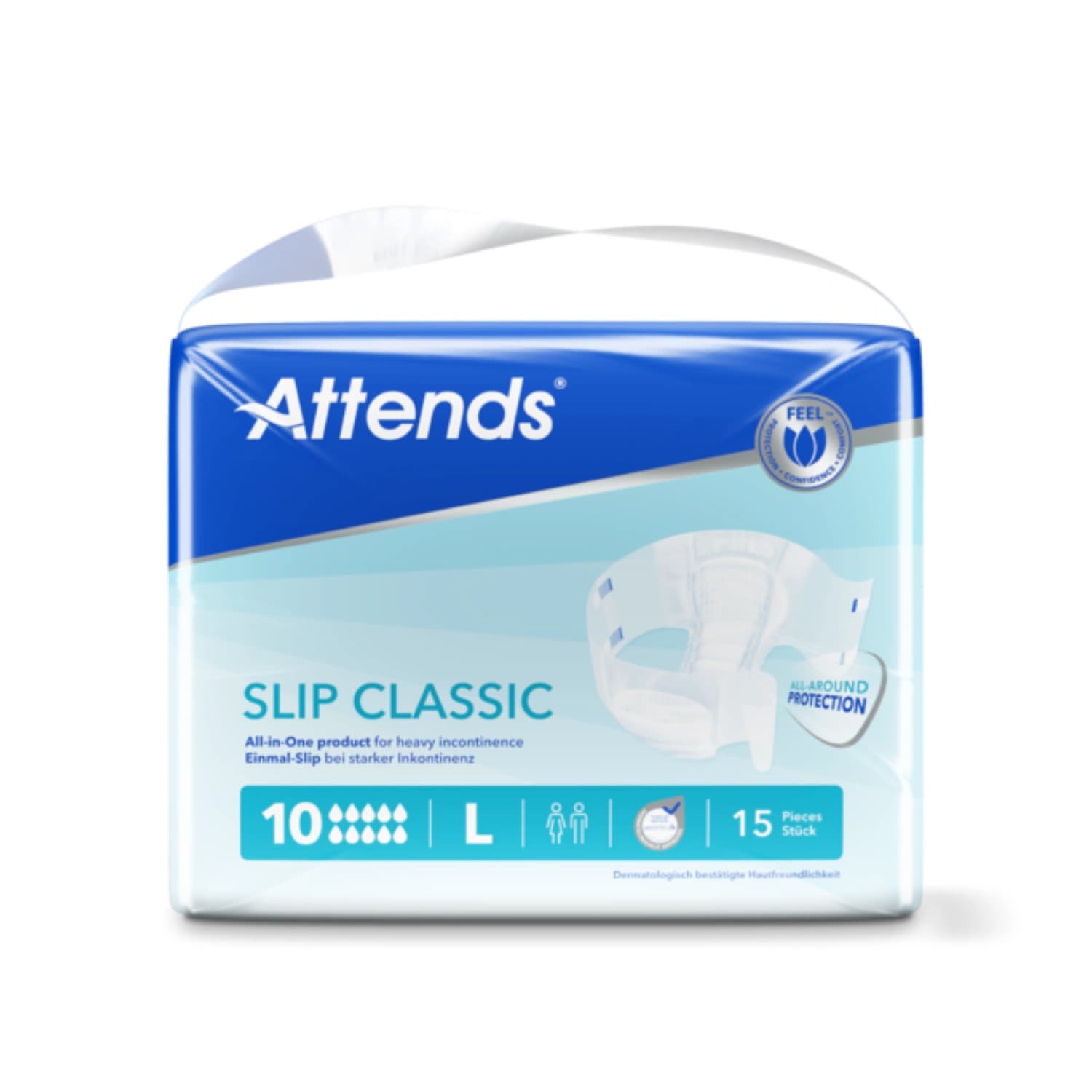 Attends Slip Classic Pack of 15