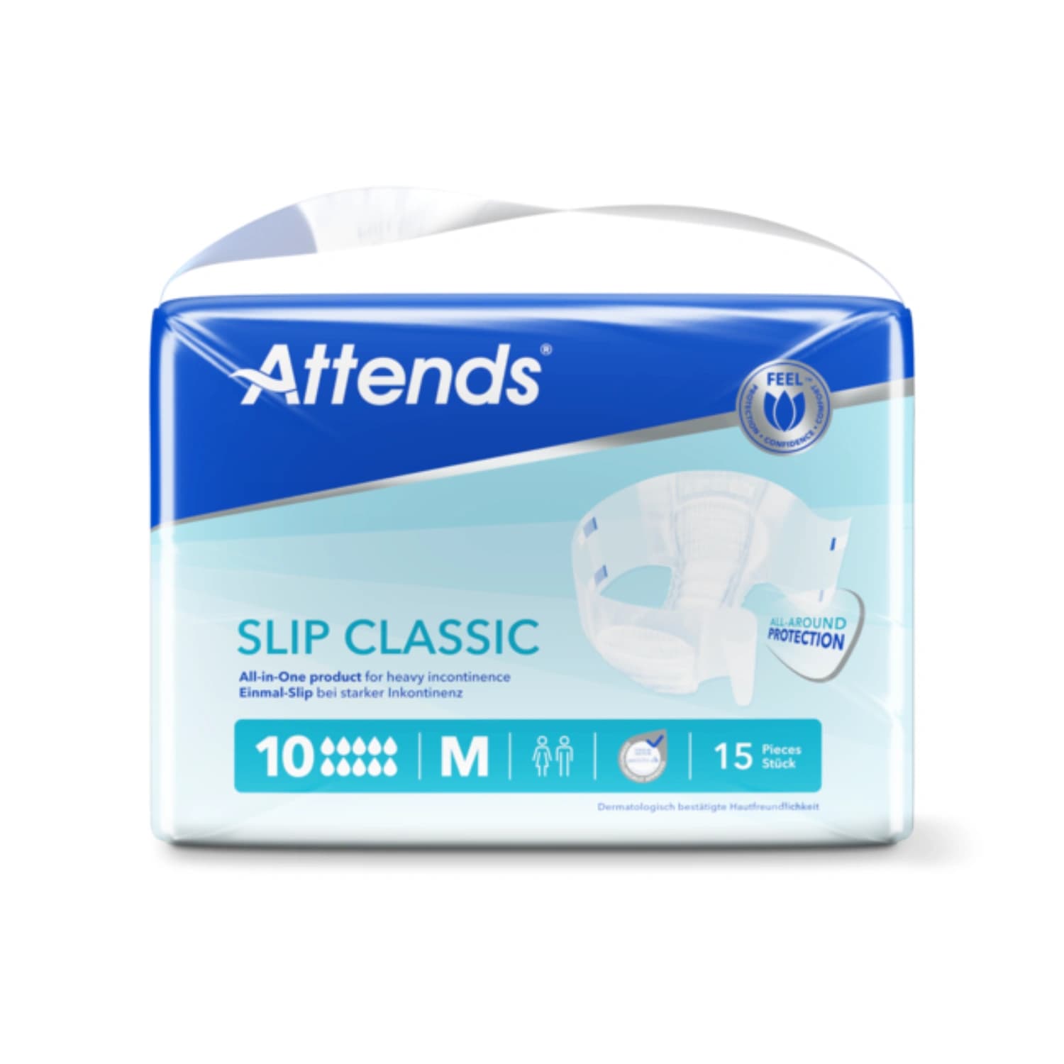 Attends Slip Classic Pack of 15