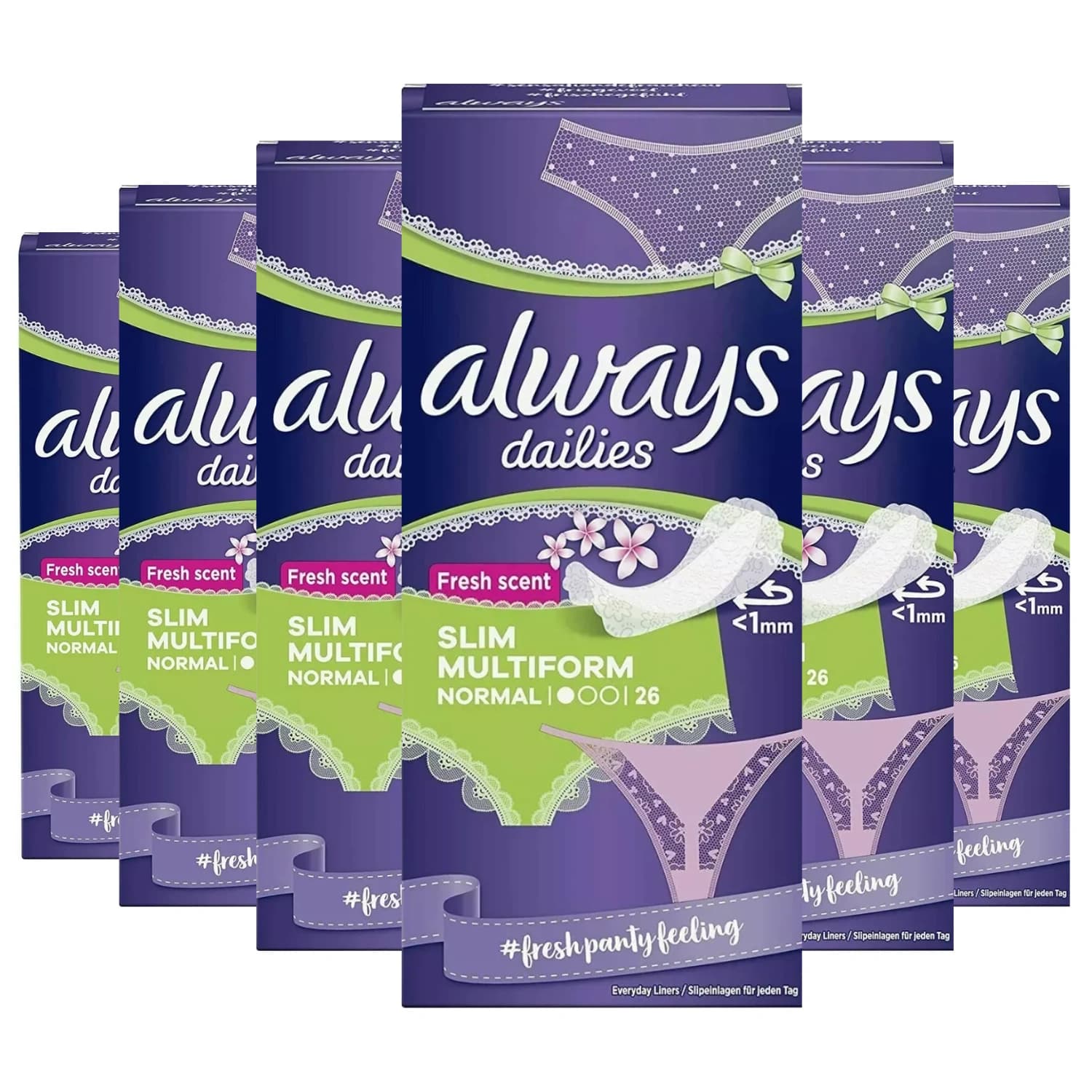 Always Comfort Scented  26 Liners